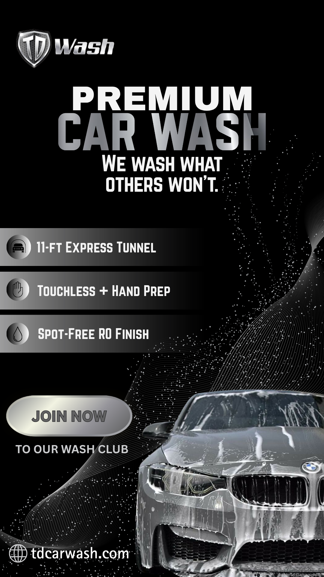 TD WASH Facebook ad