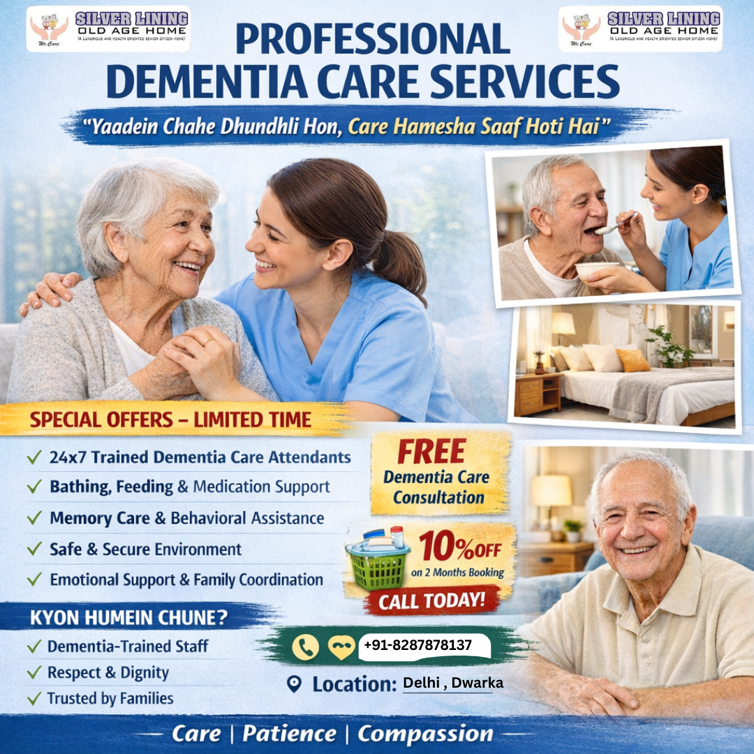 Silver Lining Old Age Home Facebook ad from Dec 23, 2025