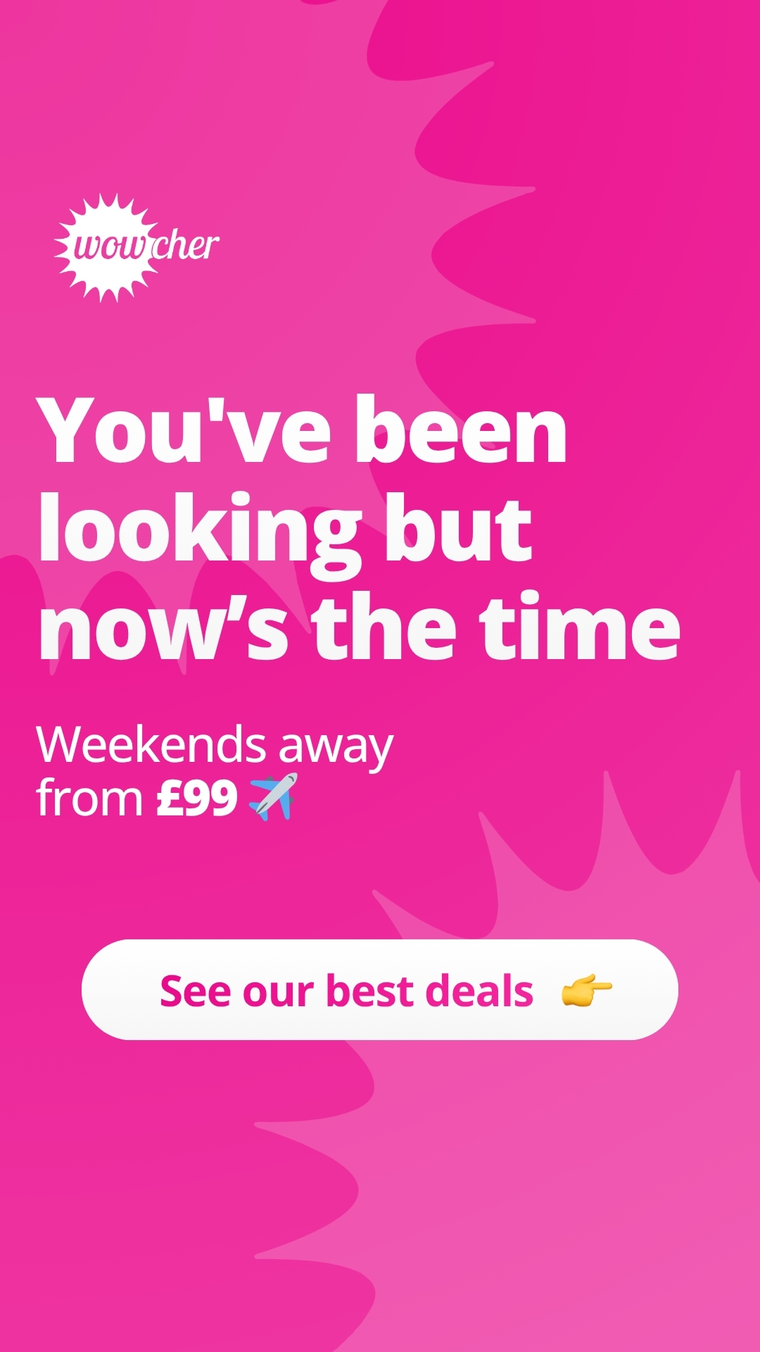 Wowcher Facebook ad