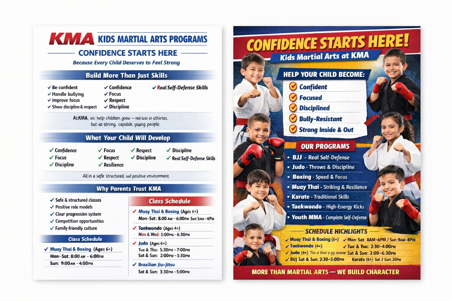 KMA Fitness and Martial Arts Gym Facebook ad