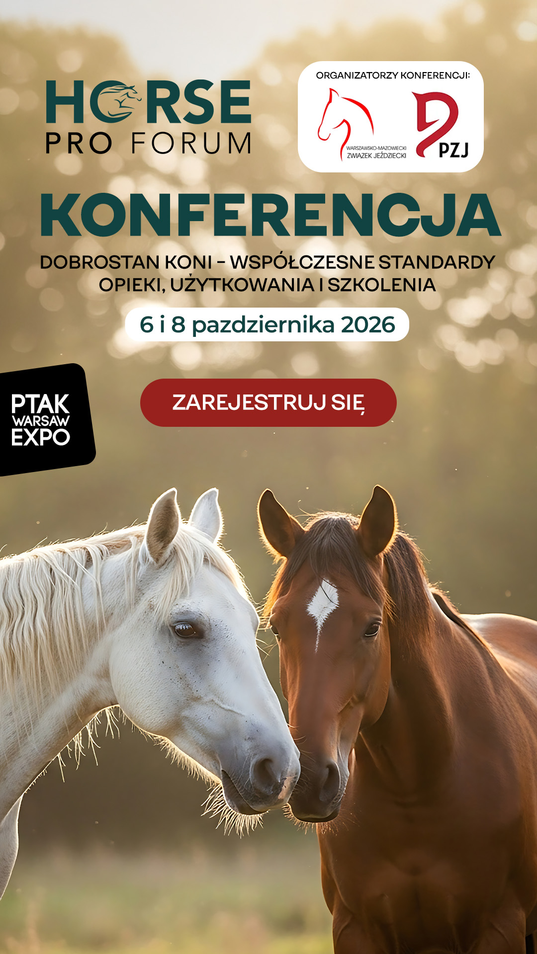 Horse Pro Forum Facebook ad: Zarejestruj się teraz i Odbierz darmowy bilet!