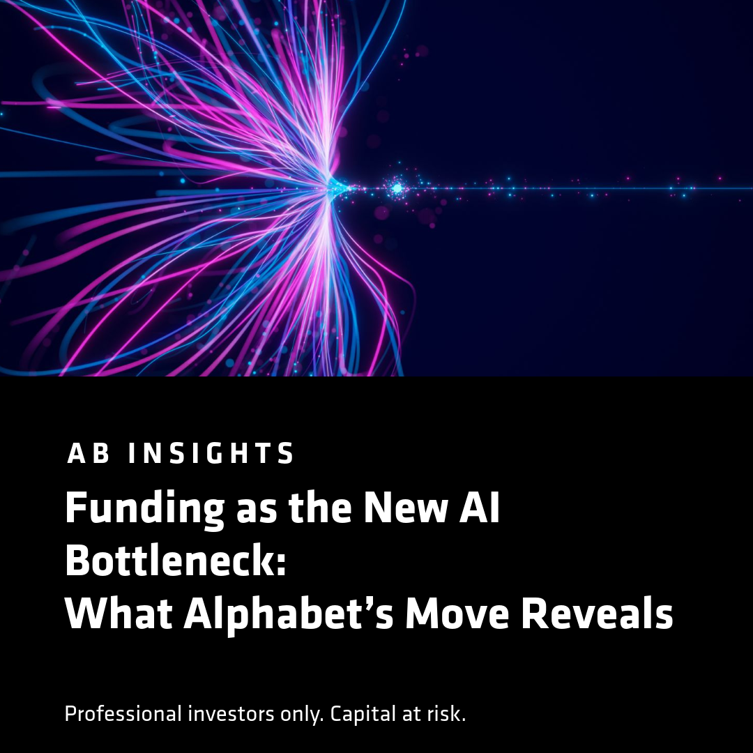 AllianceBernstein Facebook ad: The AI Funding Bottleneck