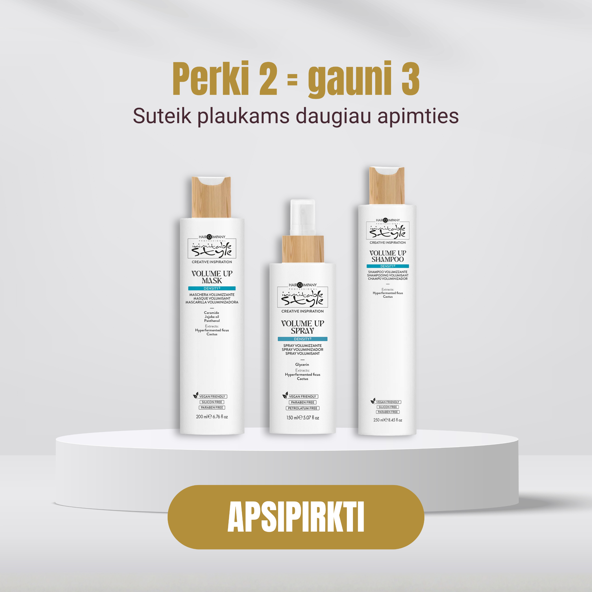 INGA Hairstyle Facebook ad: Įsigyk dabar +DOVANA