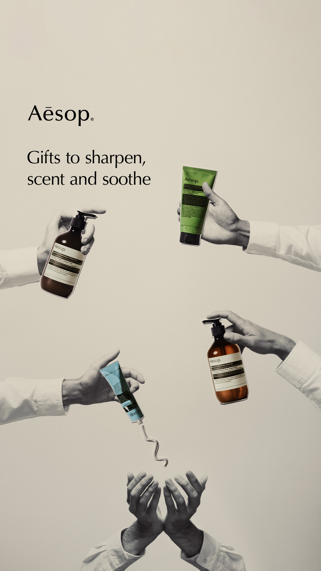Aesop Facebook ad