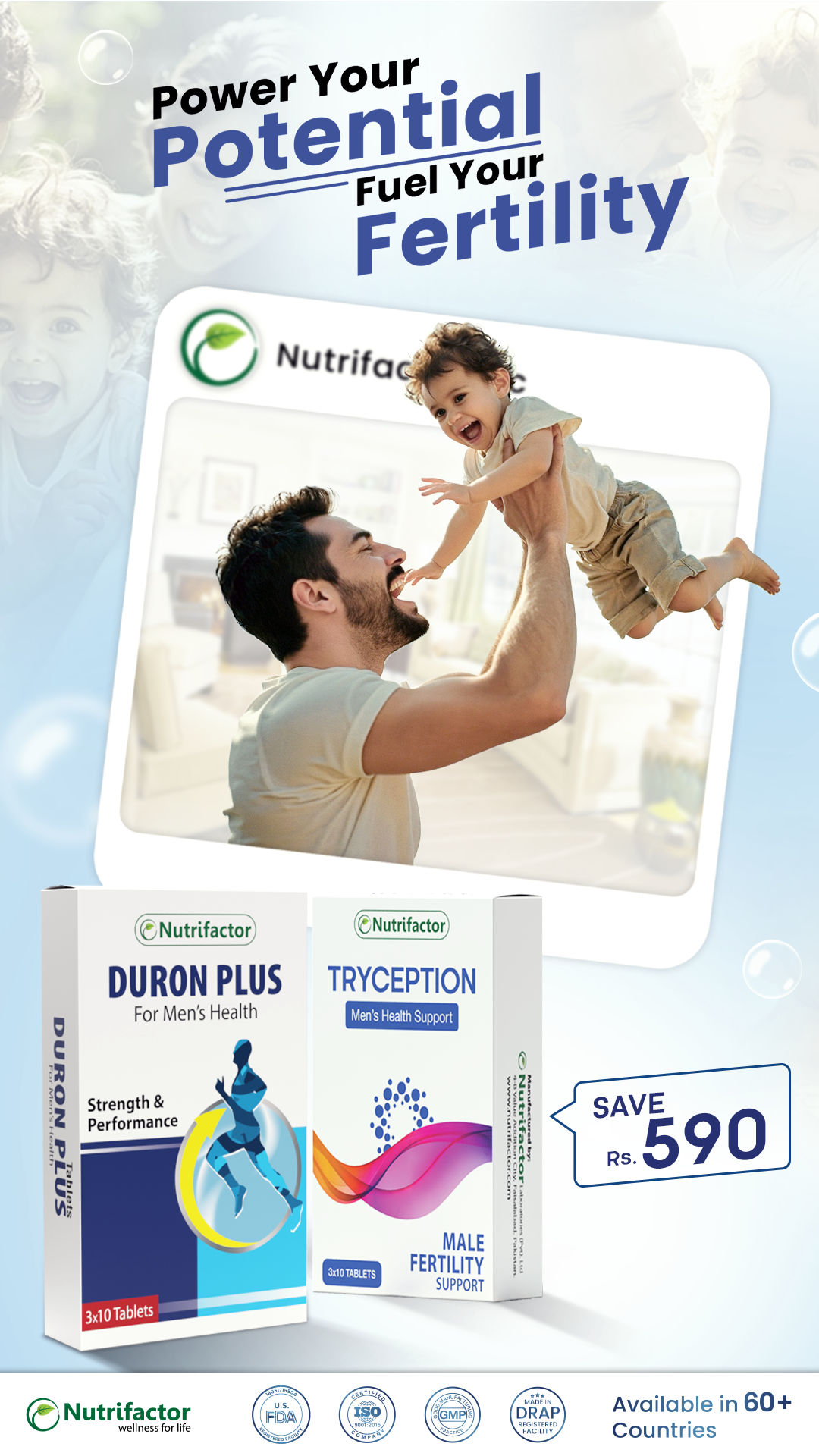 Nutrifactor Middle East Facebook ad