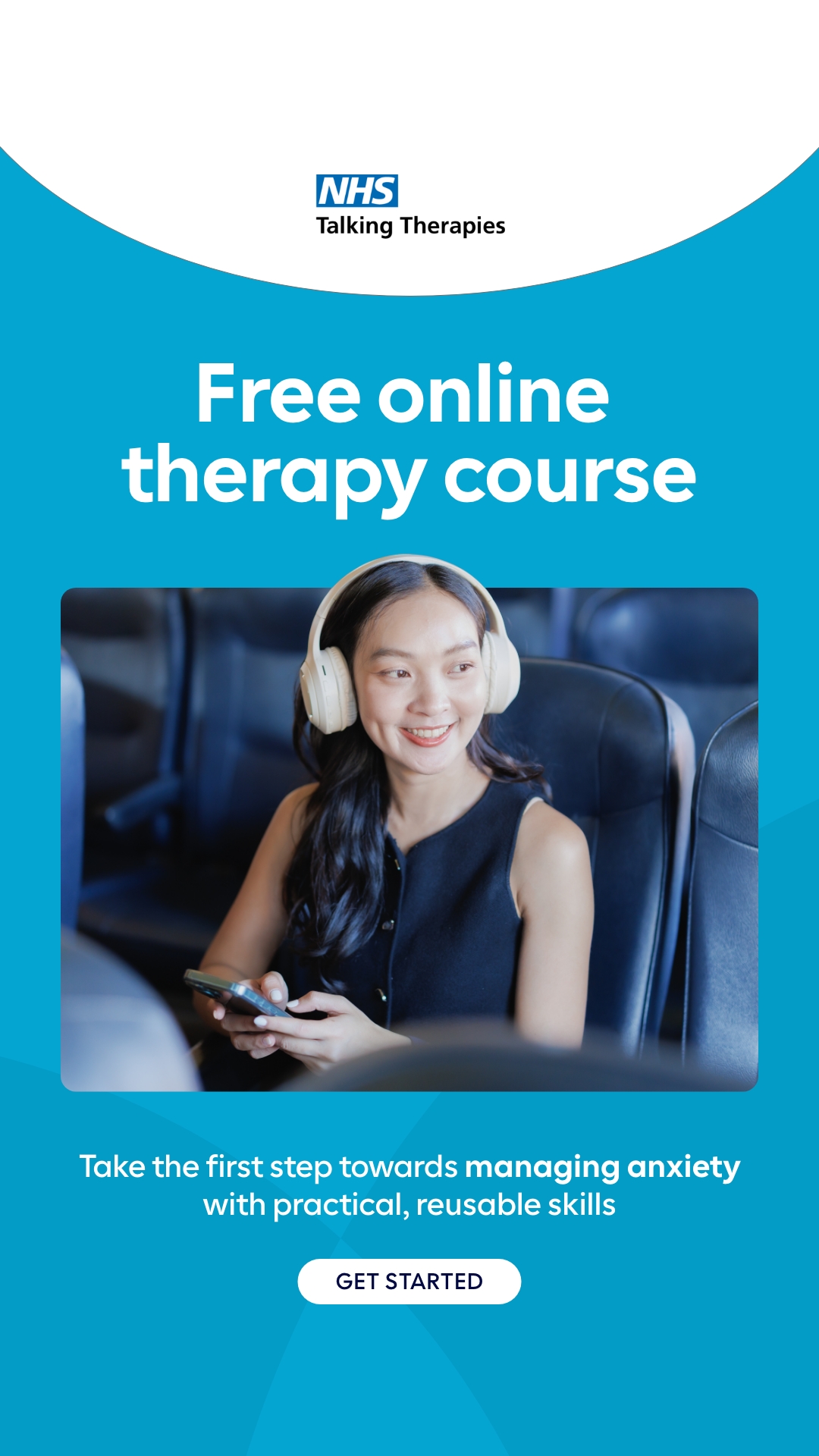 NHS Talking Therapies by Vita Health Group Facebook ad