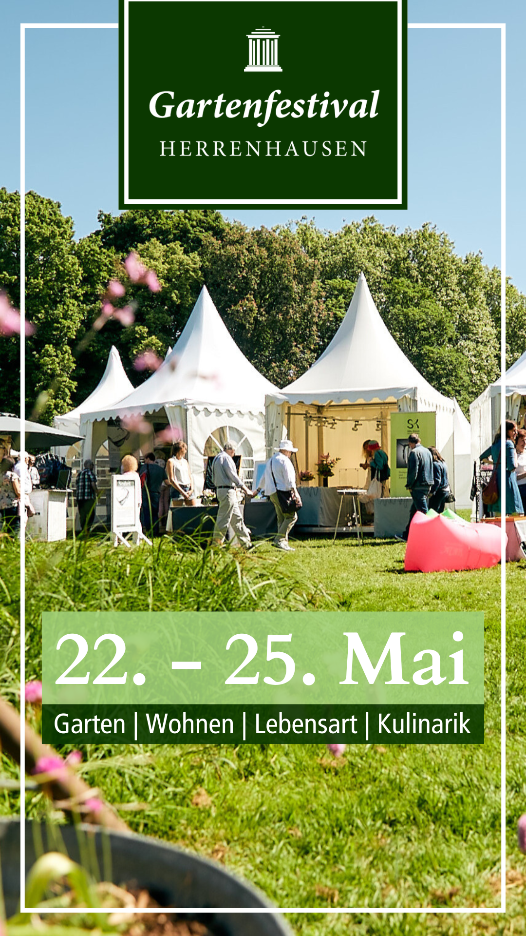 Gartenfestivals Facebook ad