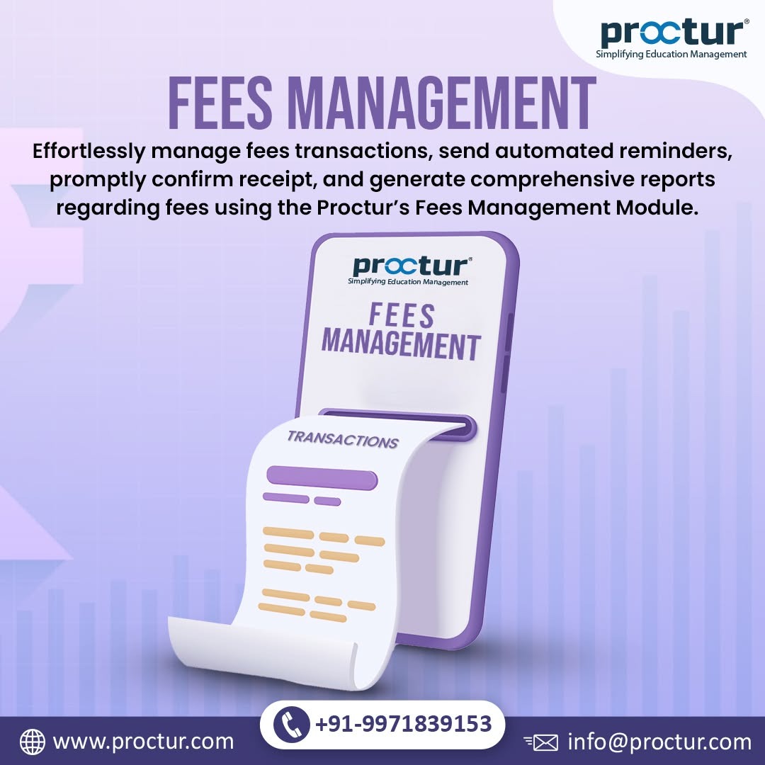Proctur - Your Pocket Classroom Facebook ad: Struggling to manage multiple coaching branches?