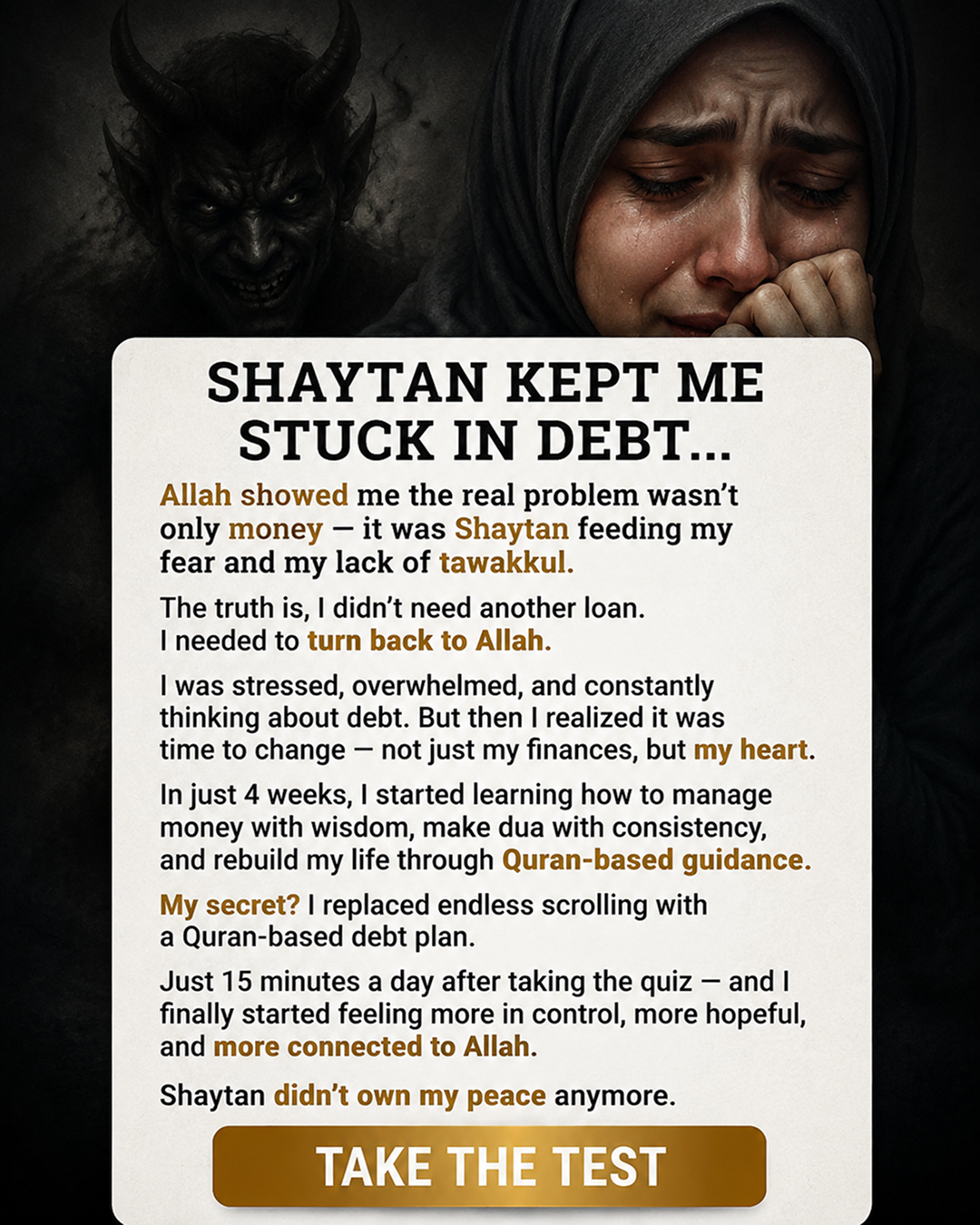 Imam Advice Daily Facebook ad