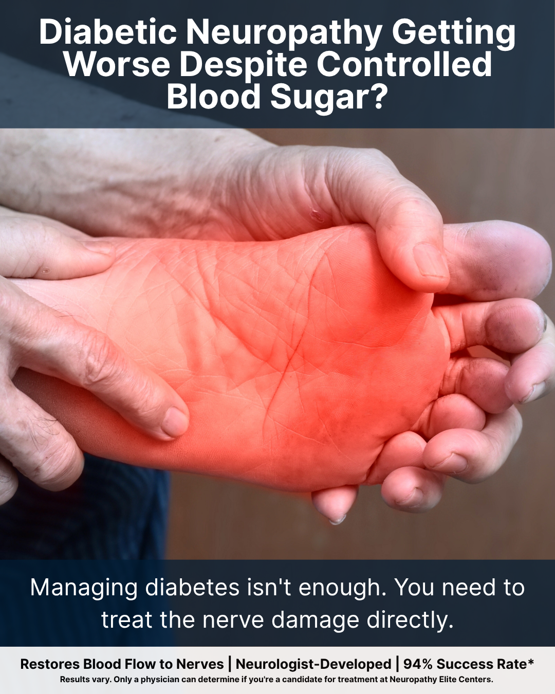 Neuropathy Elite Centers of Wisconsin Facebook ad