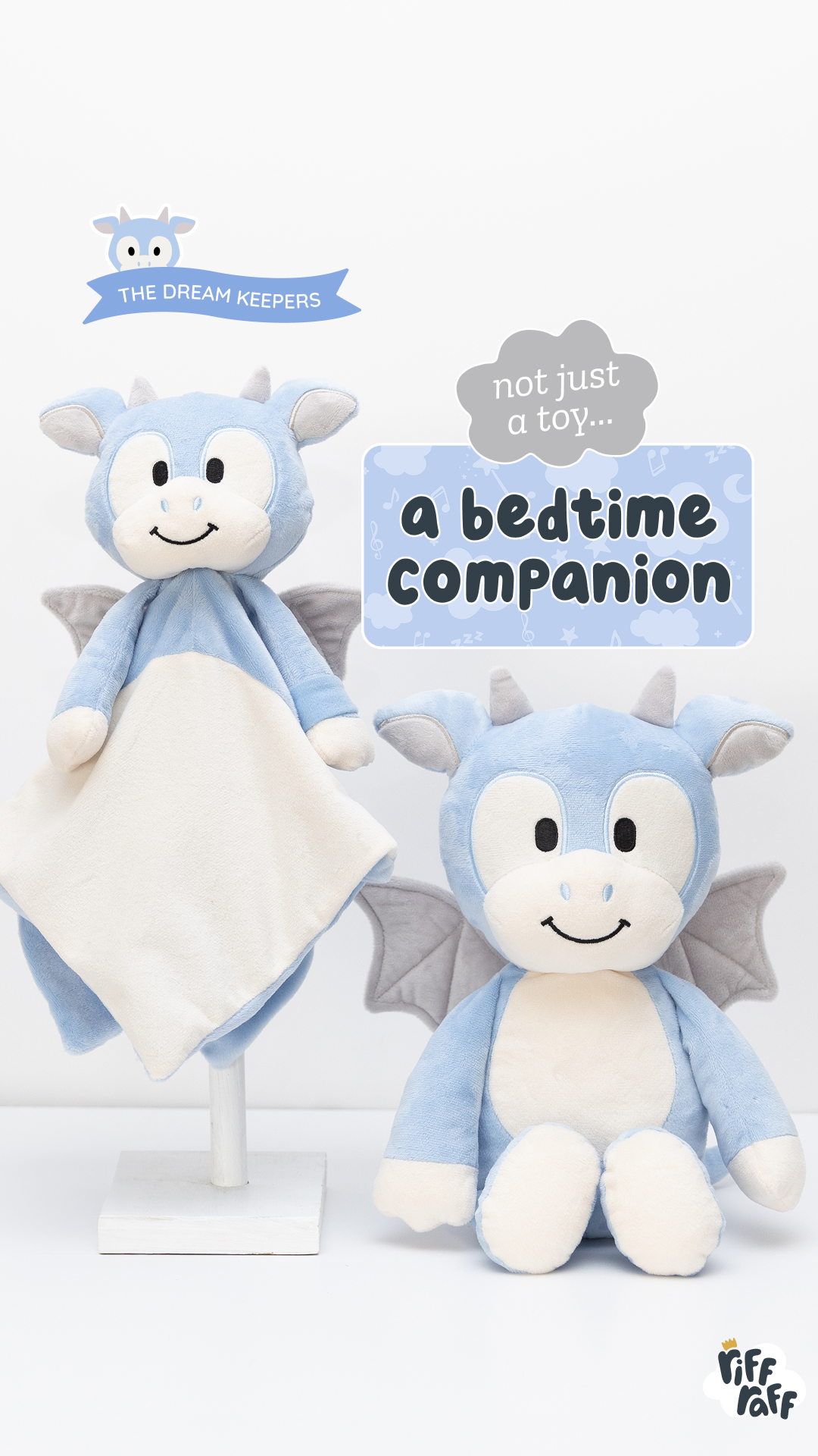 RIFF RAFF SLEEP TOYS Facebook ad