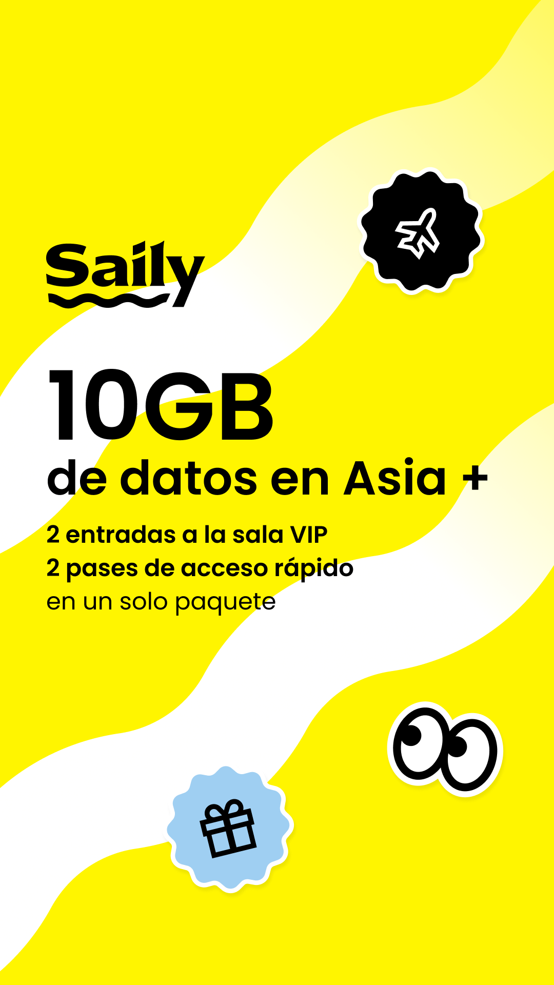 Saily Facebook ad