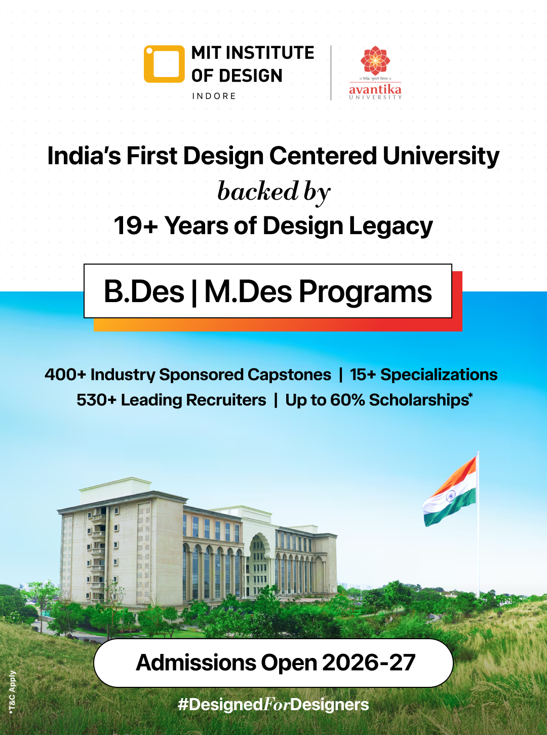 Avantika University Facebook ad