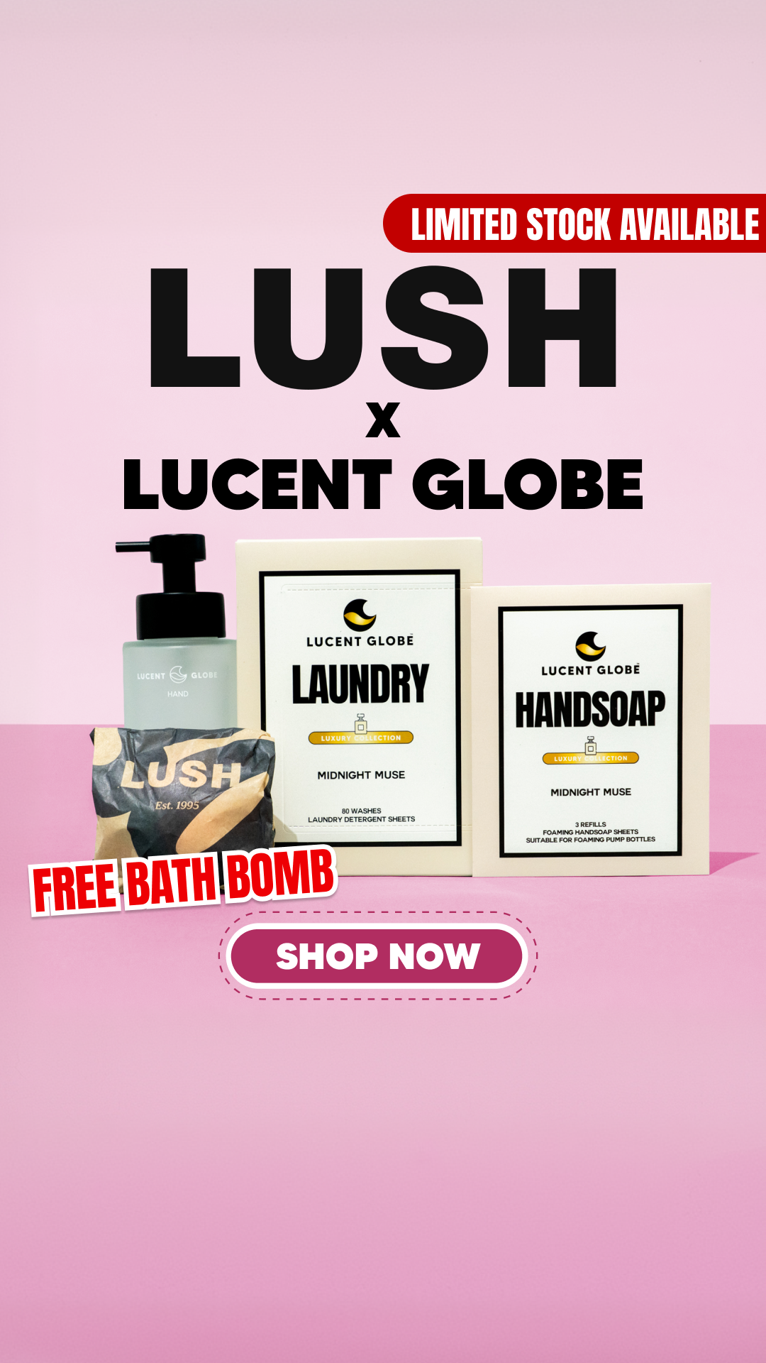 Lucent Globe Facebook ad