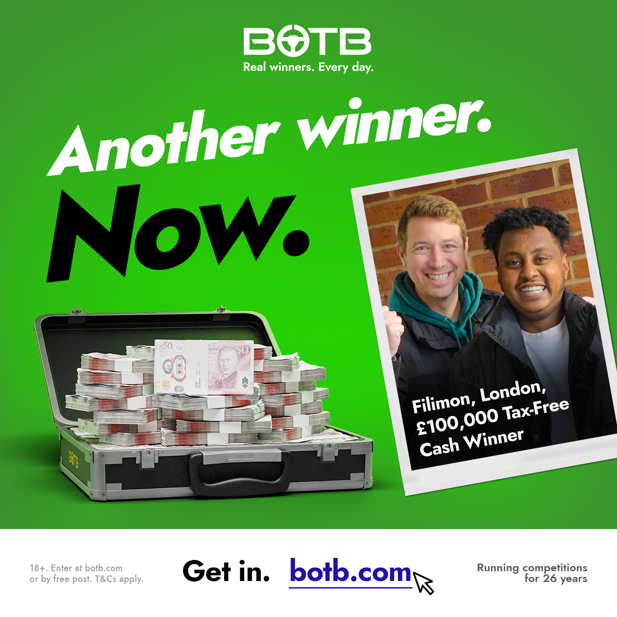 BOTB Facebook ad