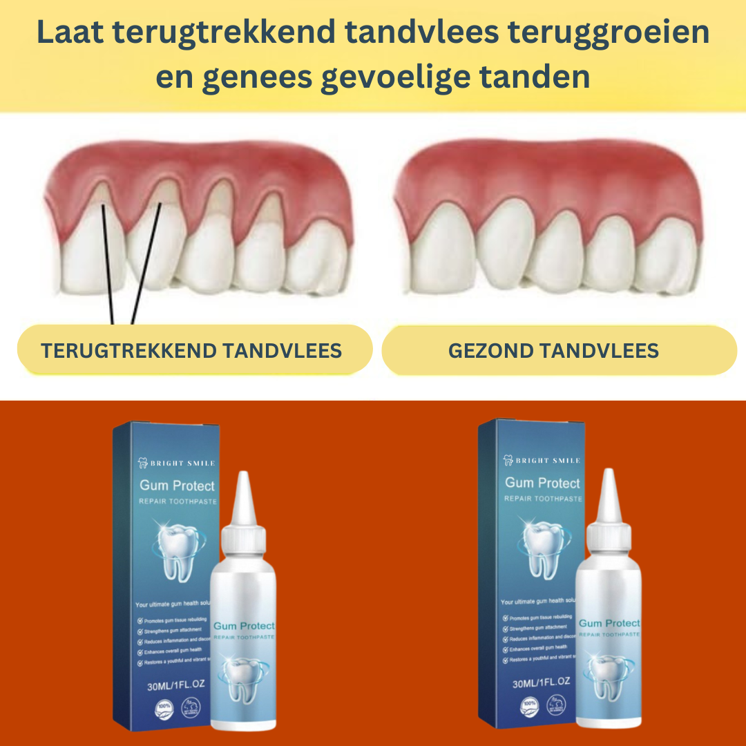 Verena Berger Facebook ad: Gezonder tandvlees in slechts 4 dagen!