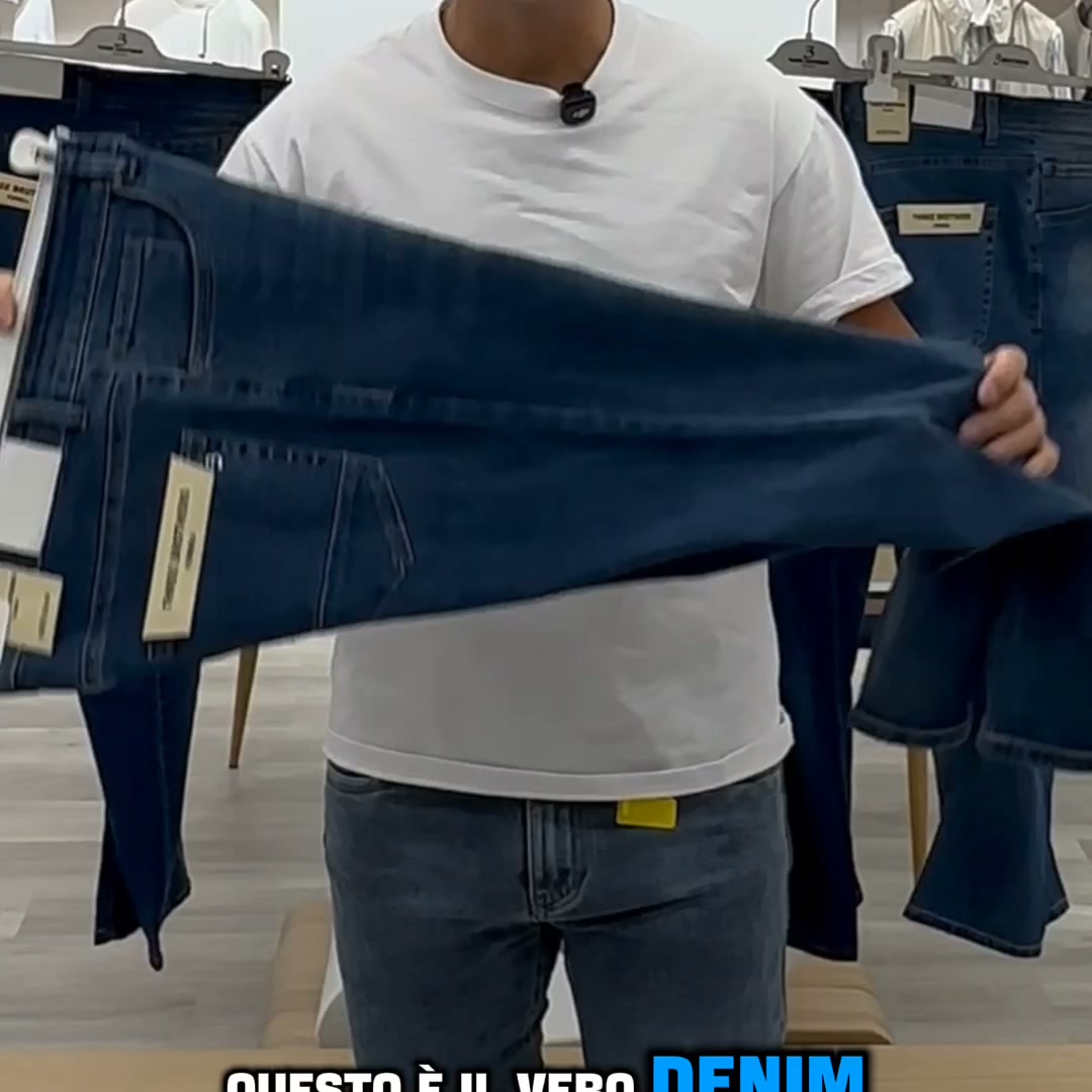 Three Brothers Formia Facebook ad: JEANS ELASTICIZZATI 2 PZ €50