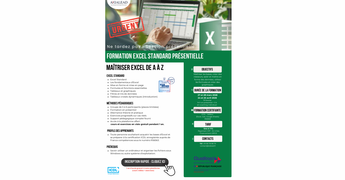 Axialead formation Facebook ad from Mar 7, 2026