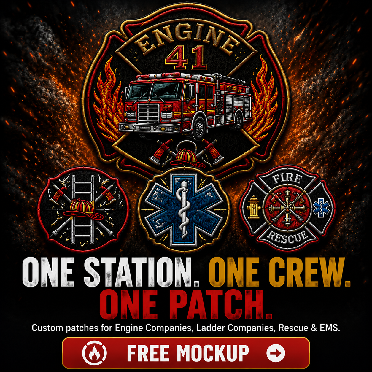 Stitch Patches Facebook ad from Jul 8, 2026