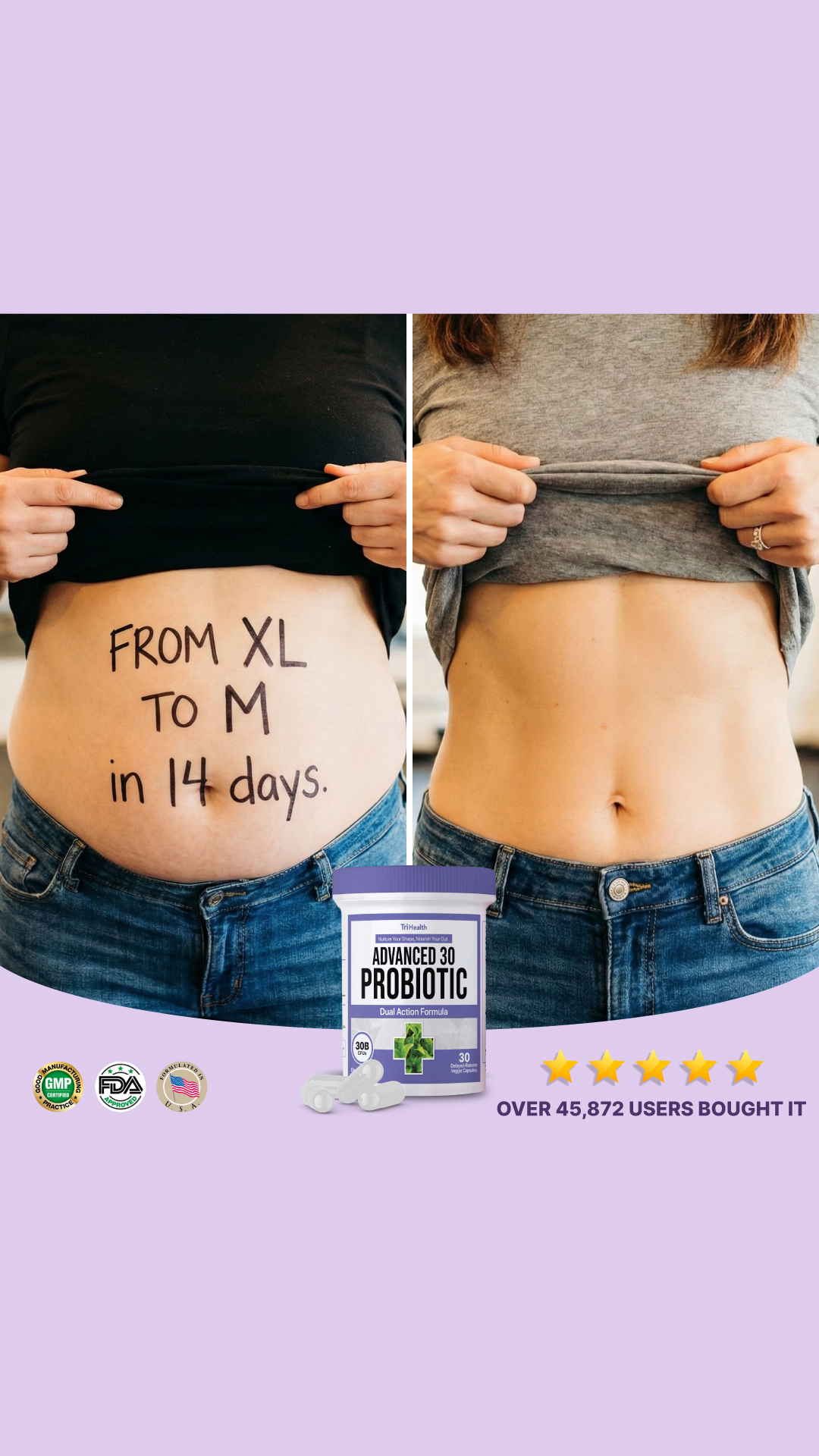 TriHealth Probiotic PH Facebook ad