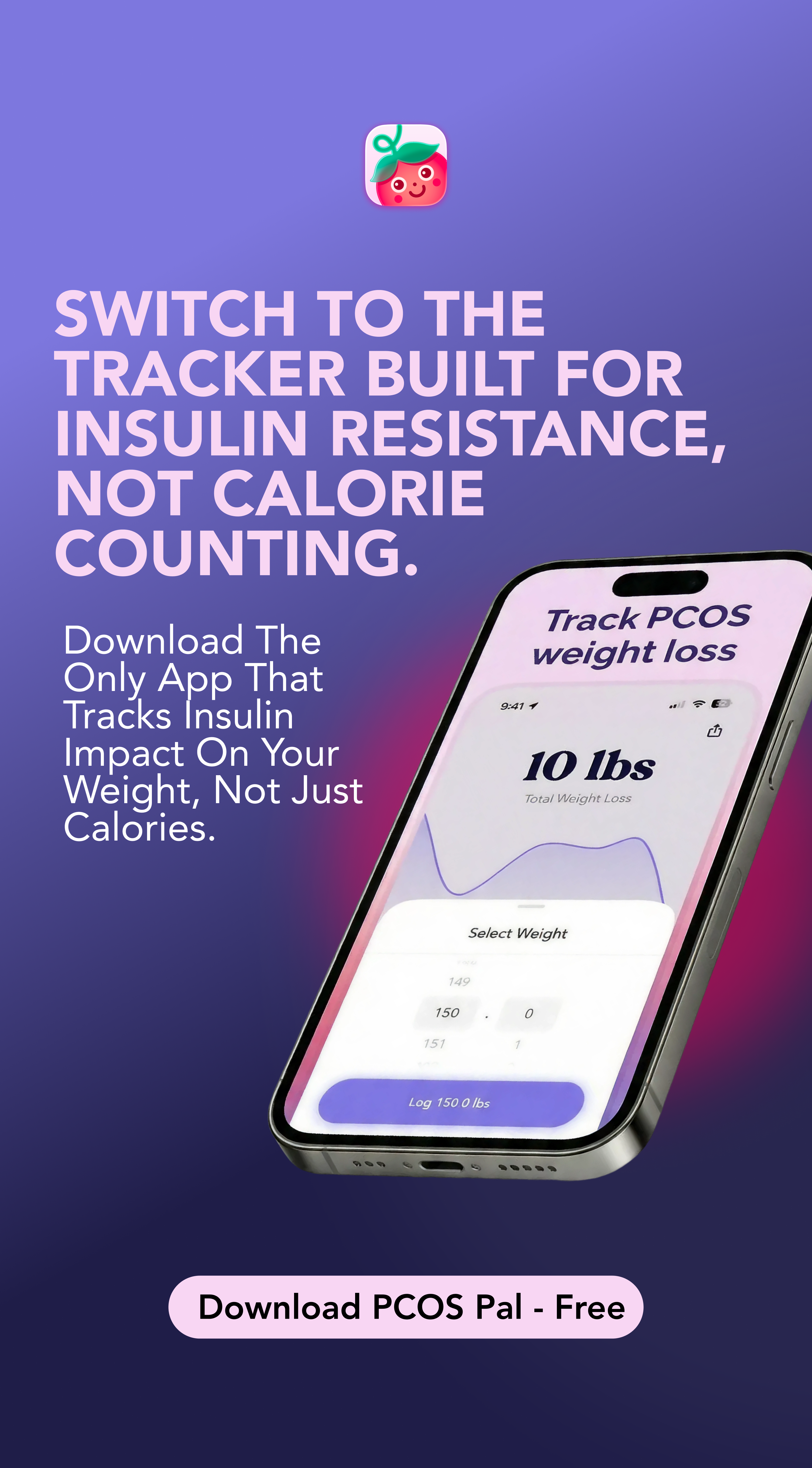 PCOS Samantha Facebook ad