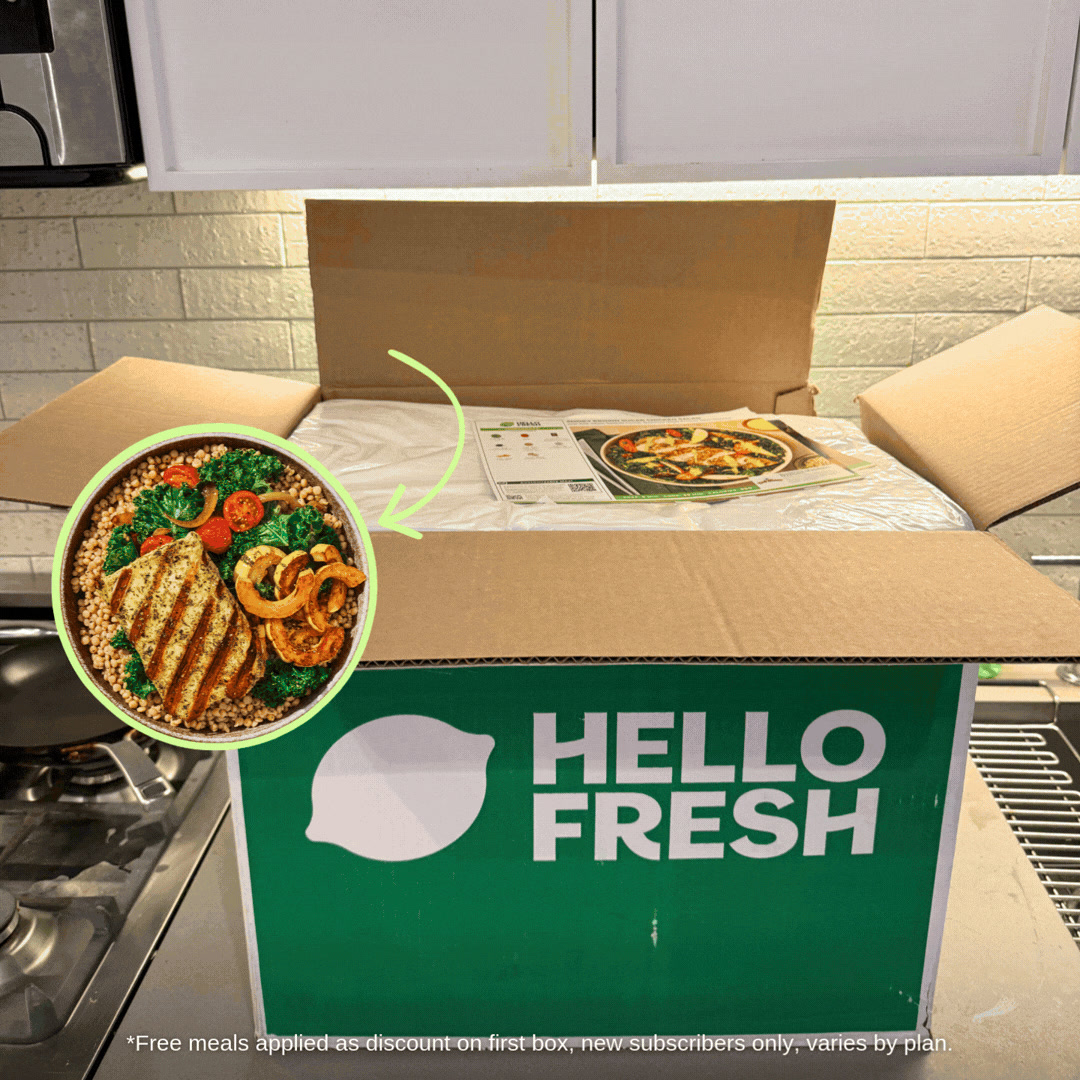 Popdust Facebook ad: Claim Your HelloFresh Discount Today