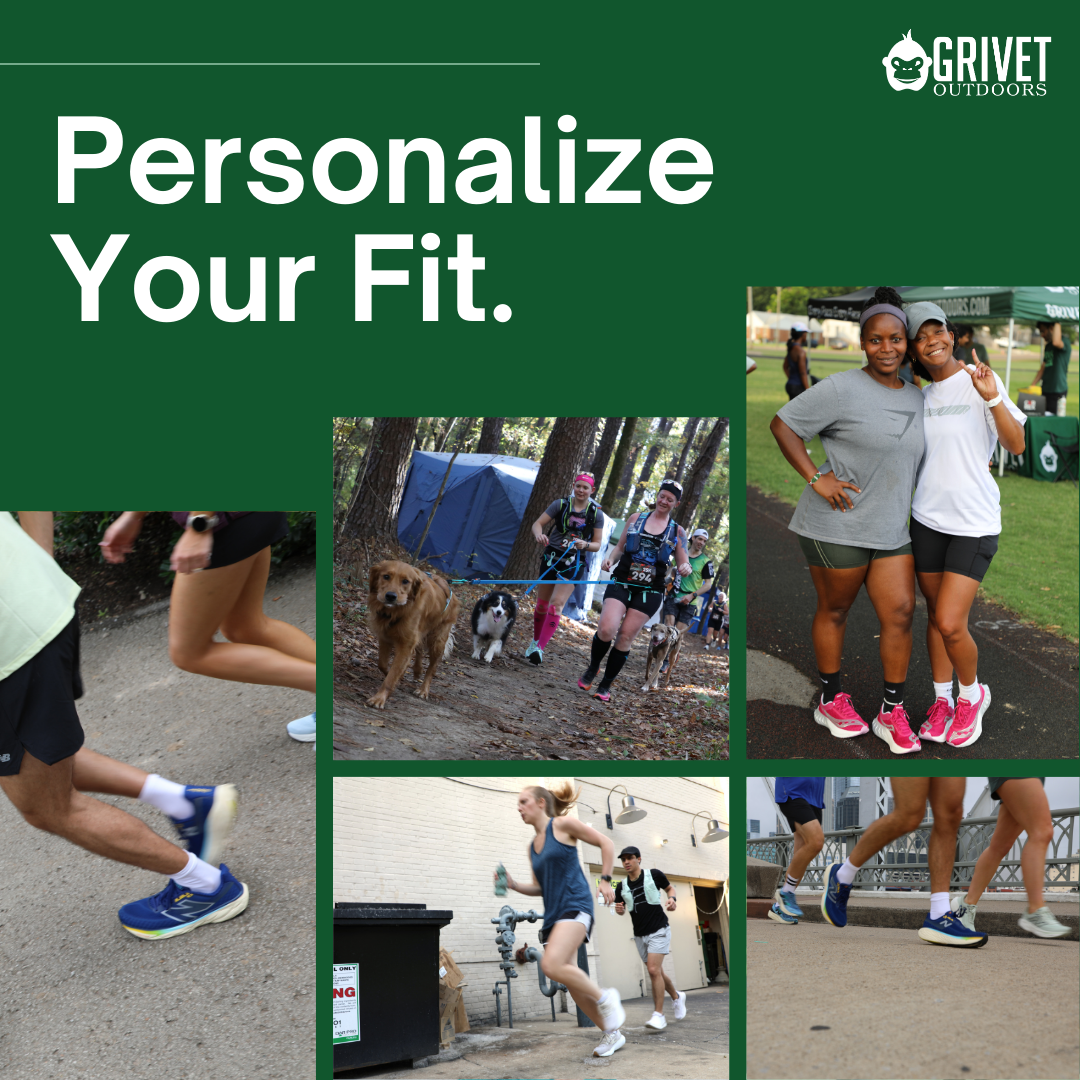 Grivet Outdoors Facebook ad: Shoes + Insoles + Socks = Your Perfect…