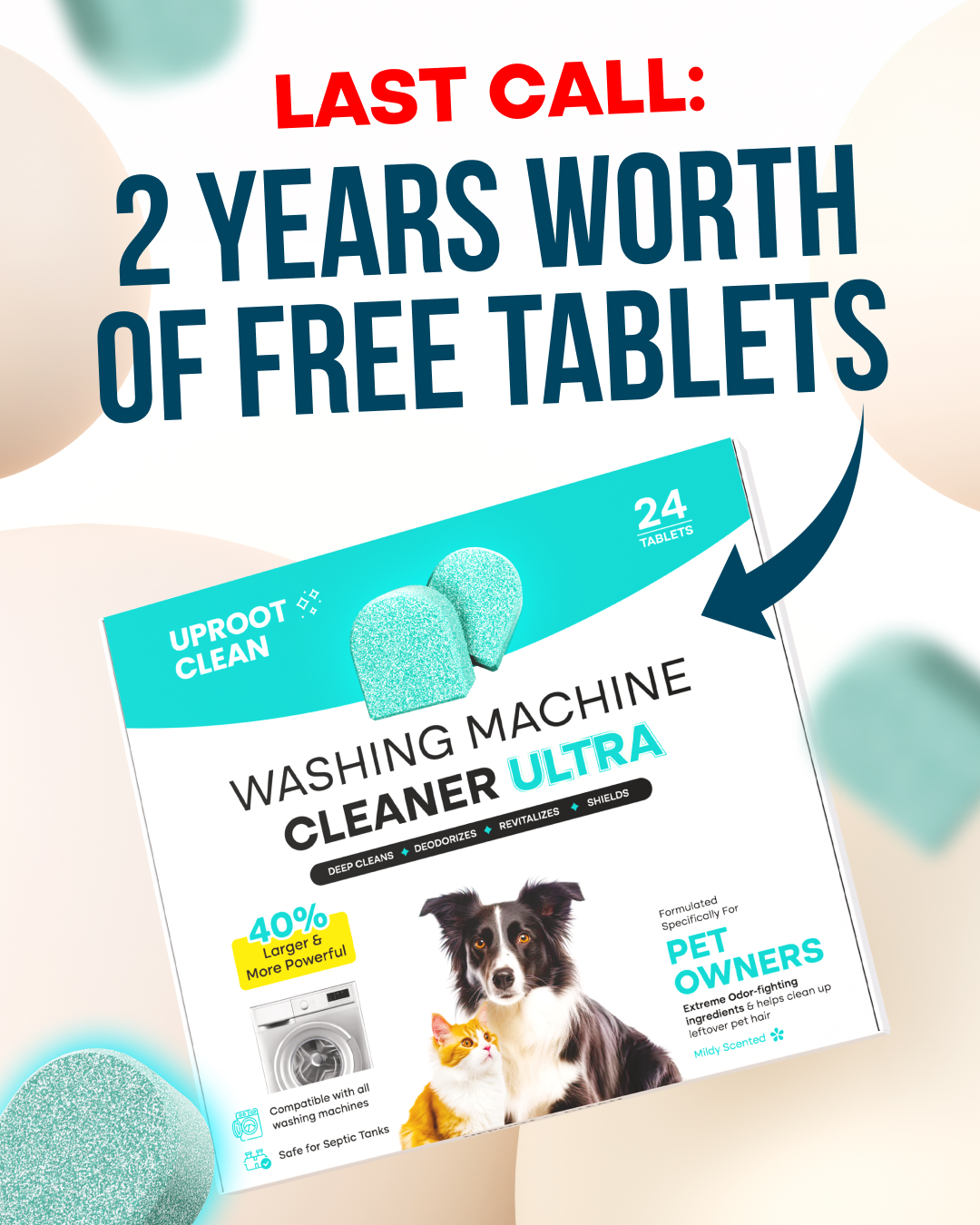 Uproot Clean Facebook ad