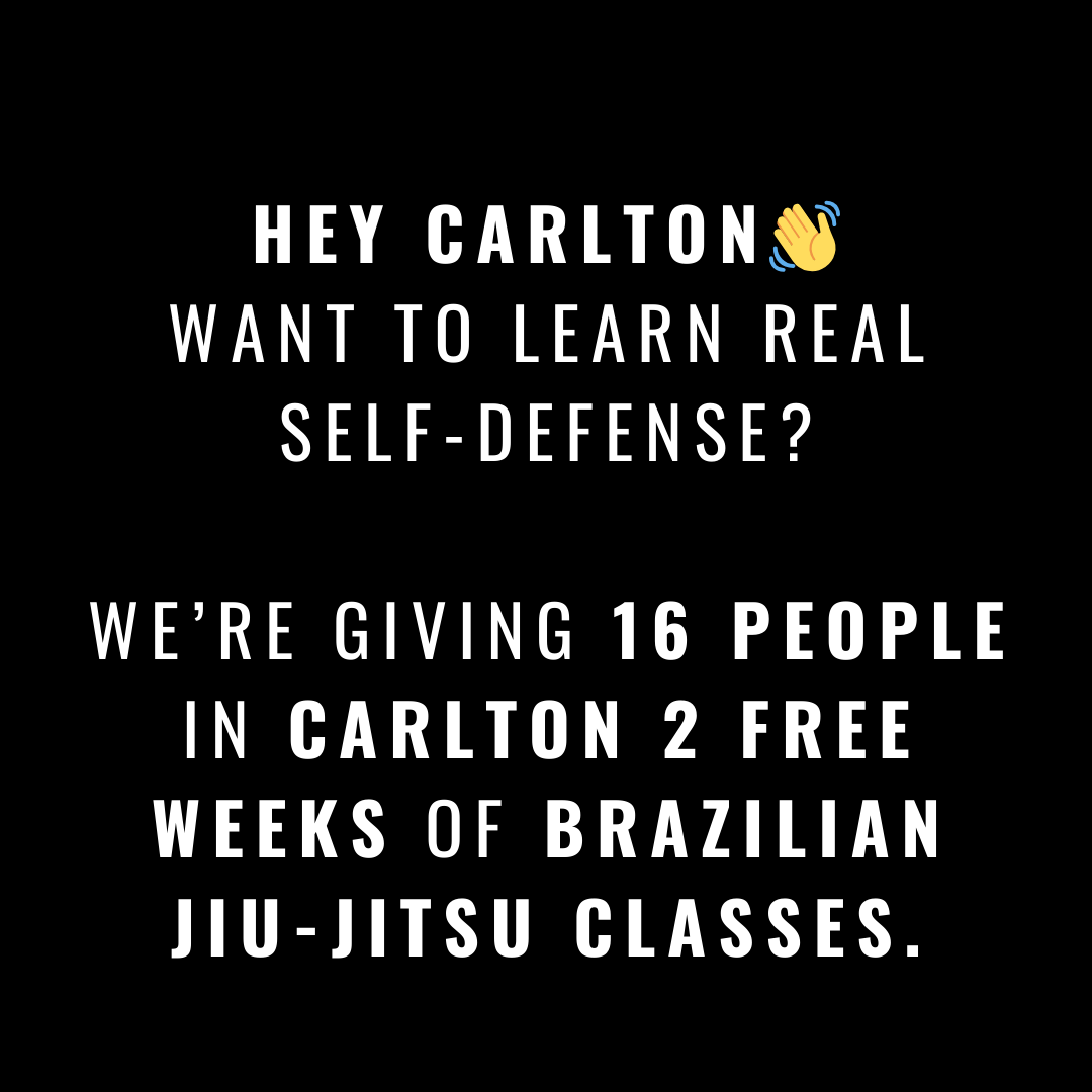 Gracie Barra Carlton Facebook ad