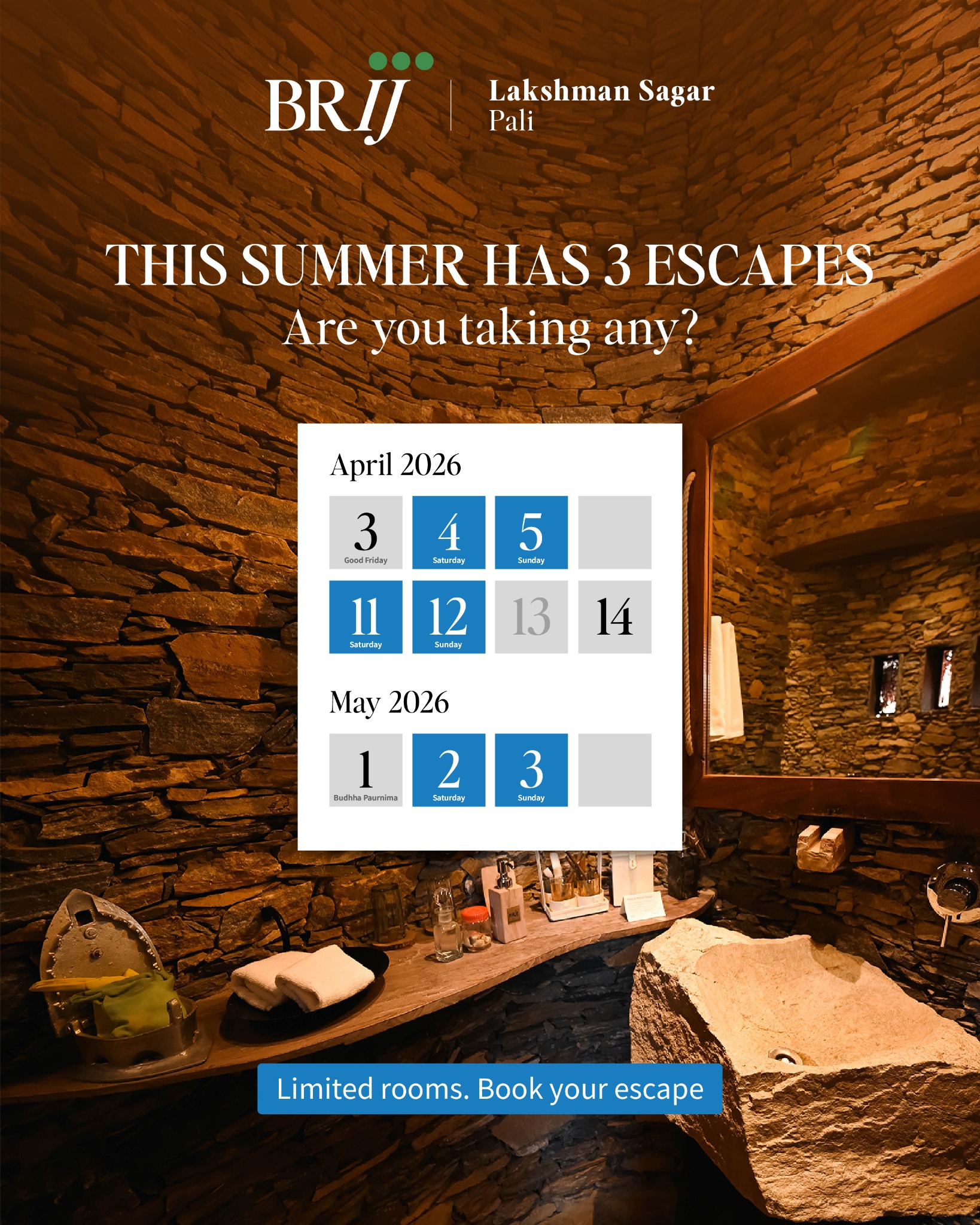 Brij Hotels Facebook ad
