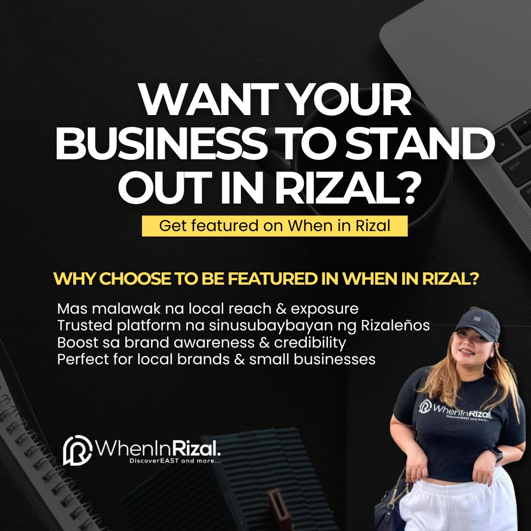 When in Rizal Facebook ad: ATTENTION: Rizal Business Owners