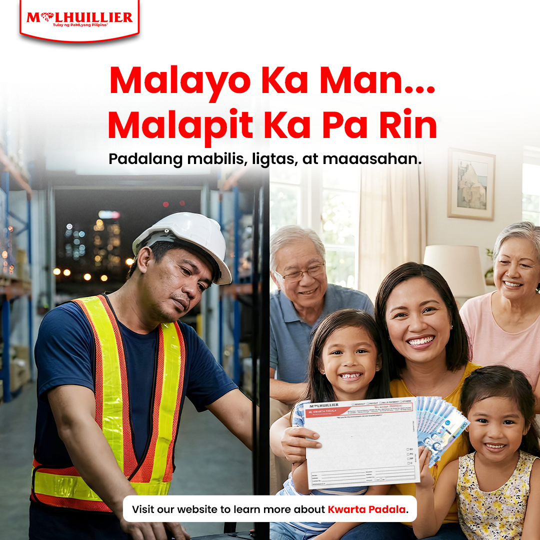 M Lhuillier Financial Services, Inc. Facebook ad