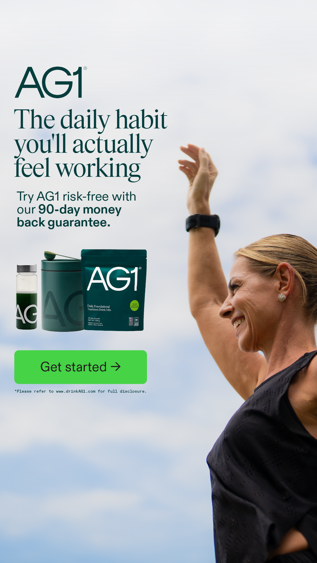 AG1 by Athletic Greens Facebook ad