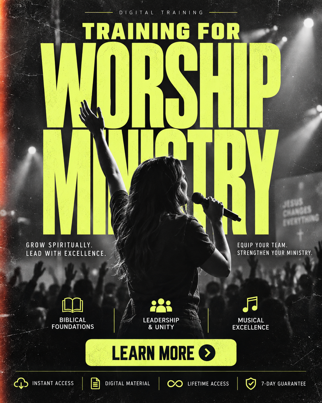 Christian Knowledge Facebook ad: Click Learn More