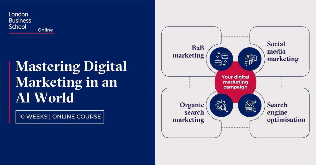 London Business School Facebook ad