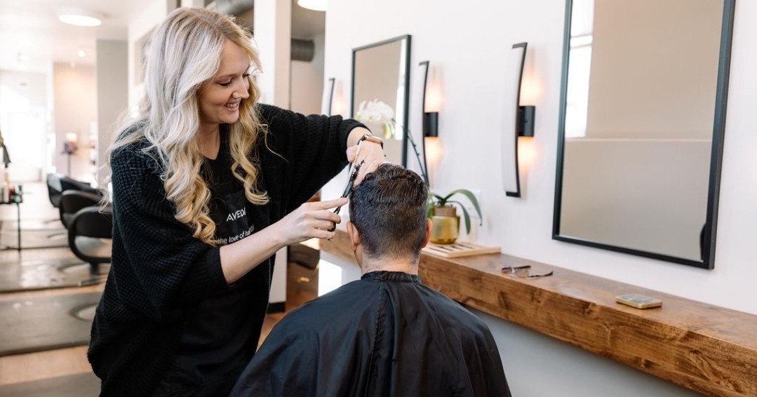 The Millhouse Salon & Spa Facebook ad: The Millhouse - Johnson Square's very own AVEDA…