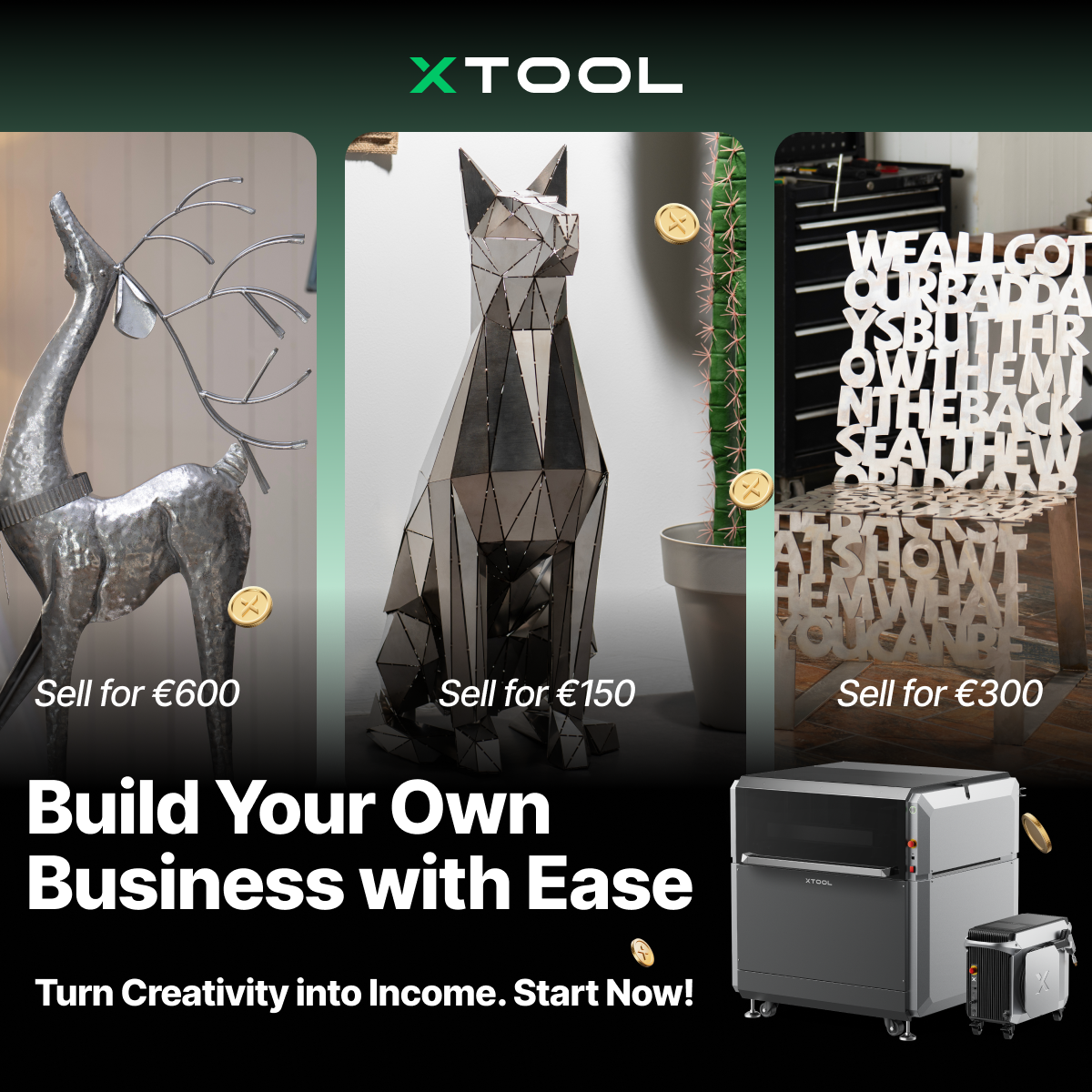 xTool Facebook ad