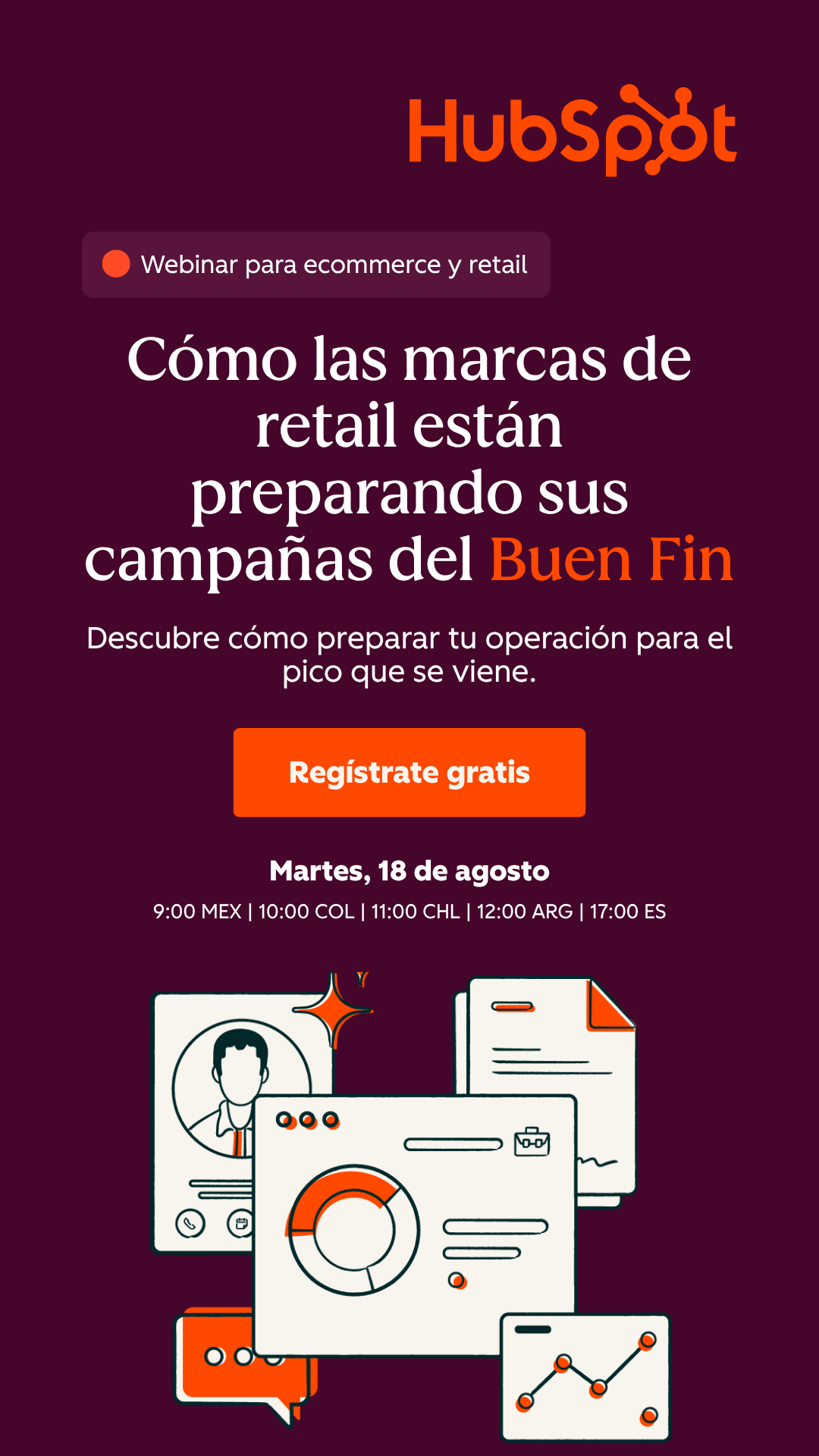 HubSpot Facebook ad