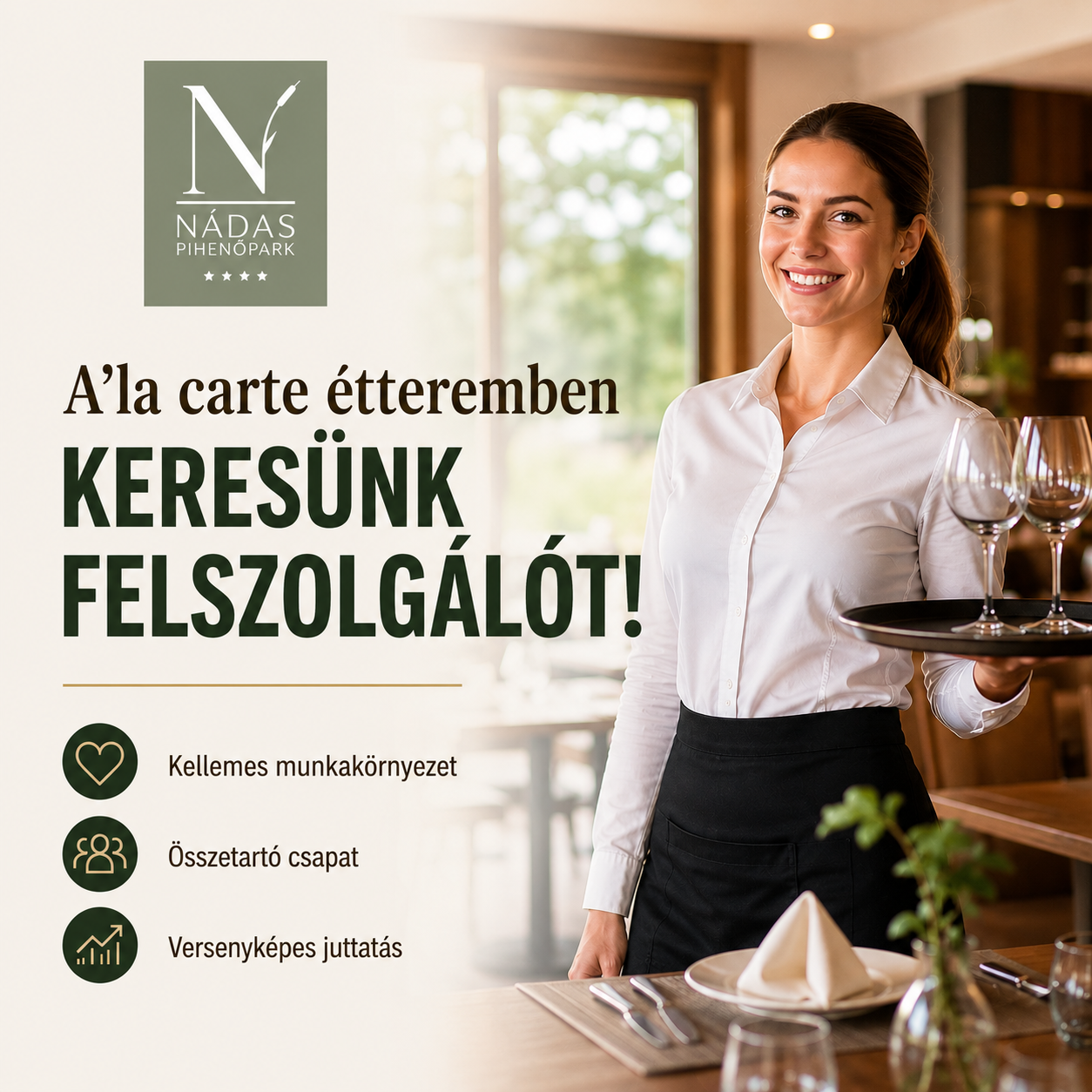 Nádas Pihenőpark és étterem Facebook ad