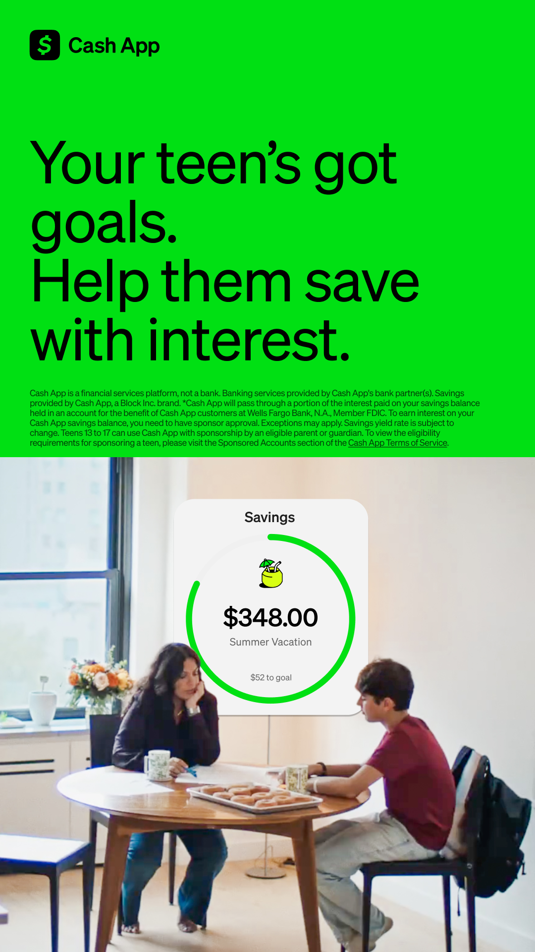 Cash App Facebook ad