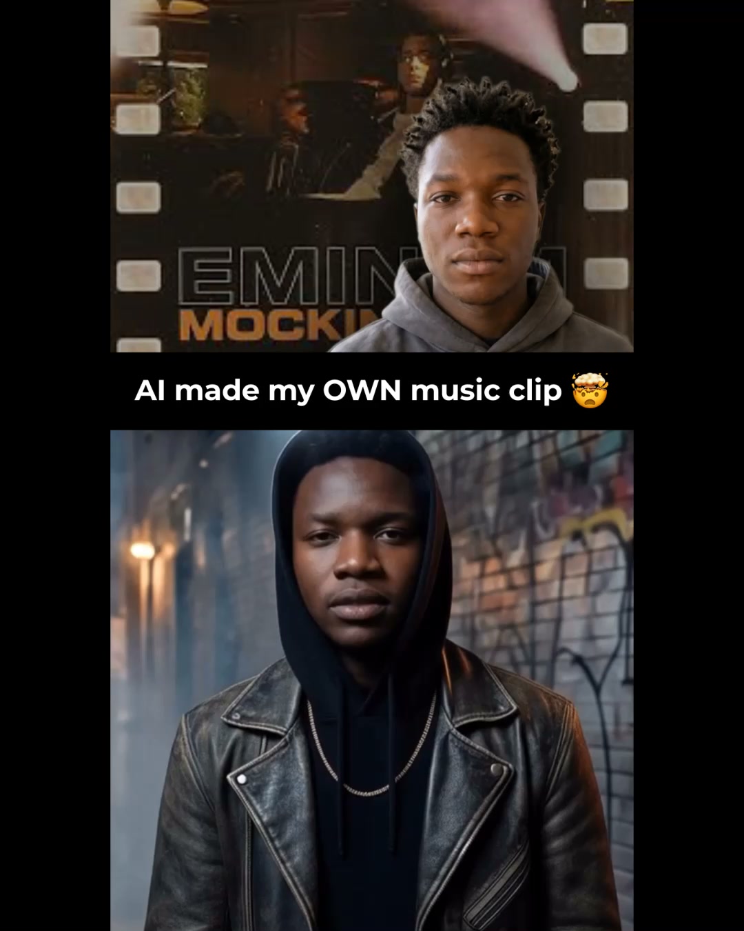 AI Music Generator Facebook ad: Turn Words Into Music