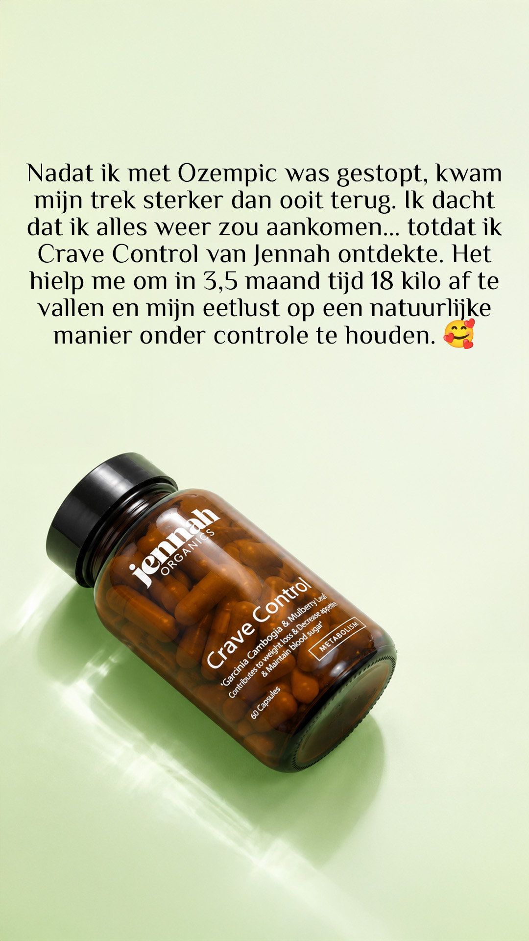 JennahOrganics Facebook ad
