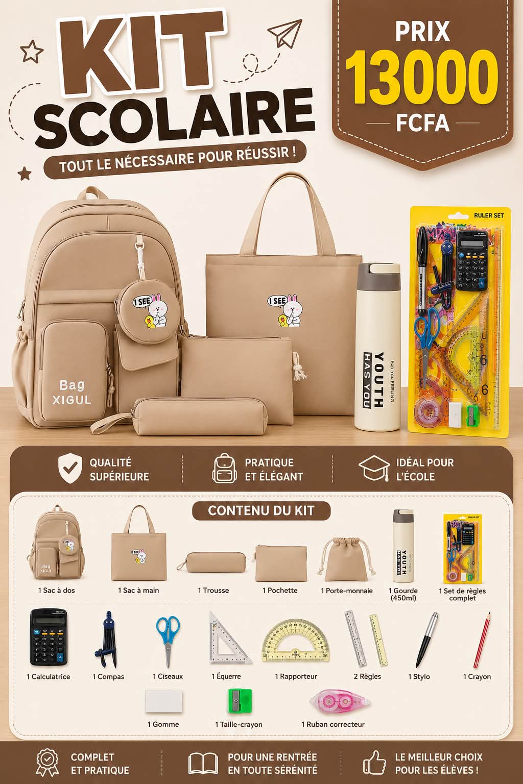 Lilishop Facebook ad: C’est la rentré cher parents