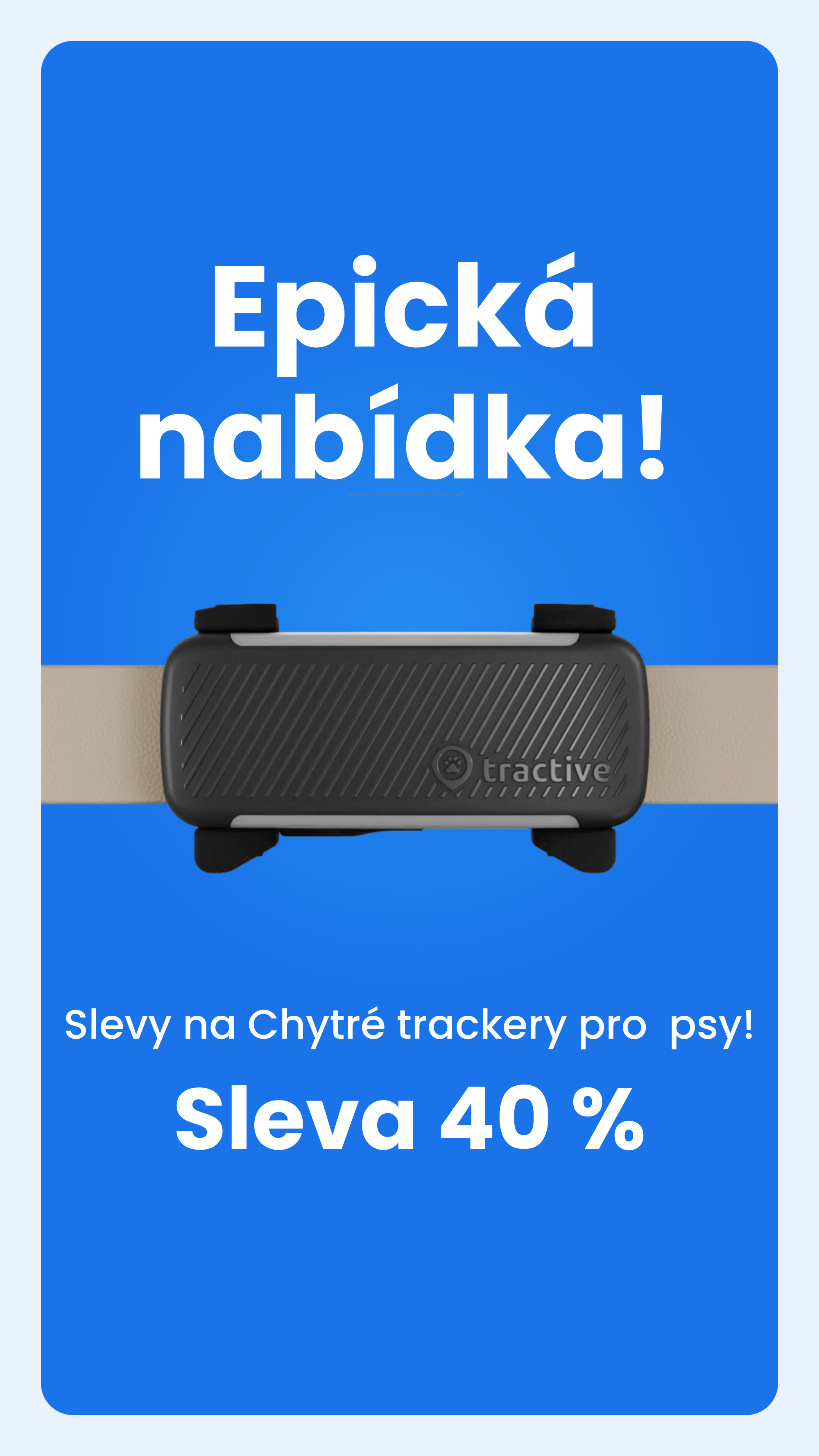 Tractive Facebook ad