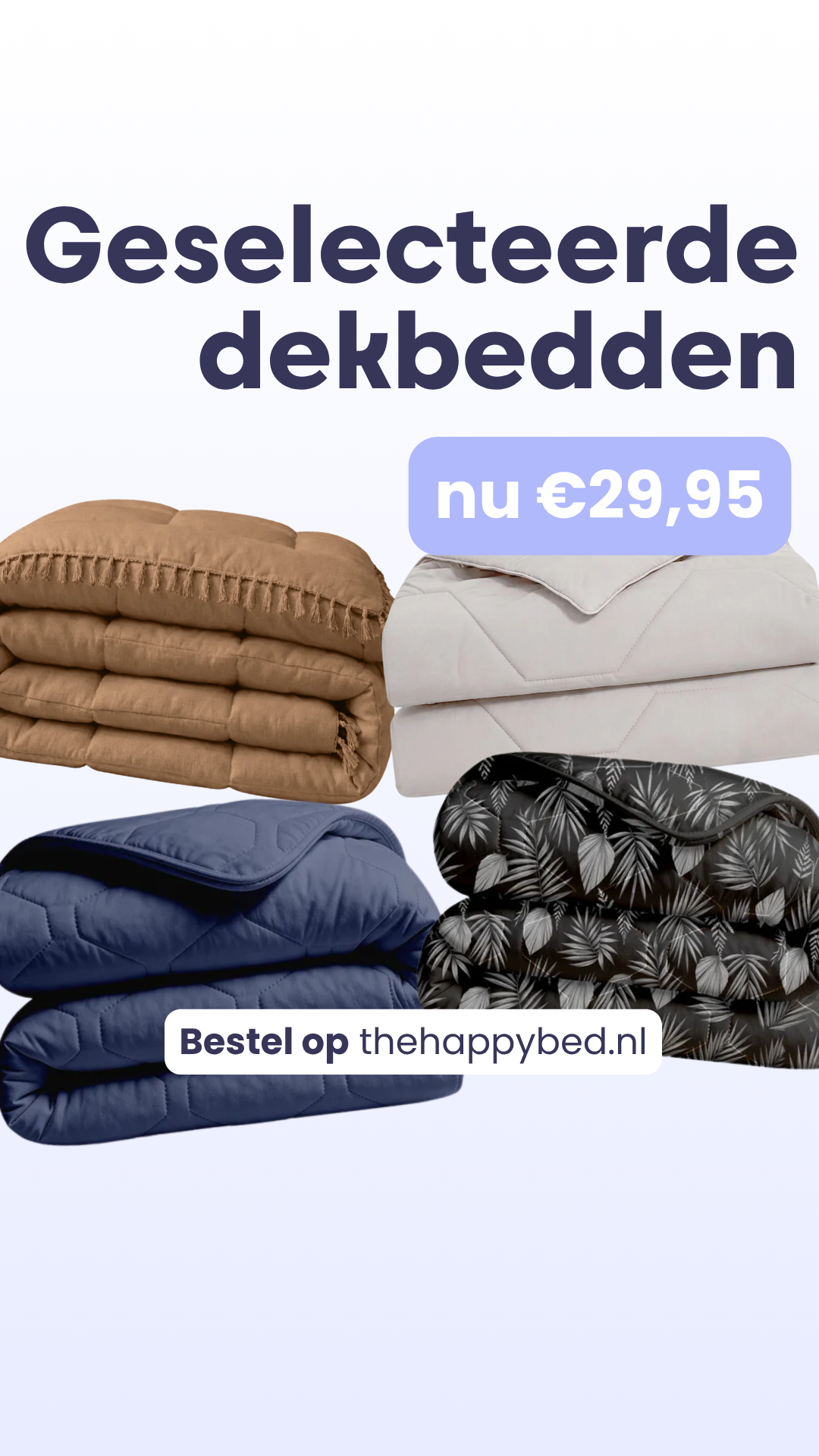 HappyBed Facebook ad