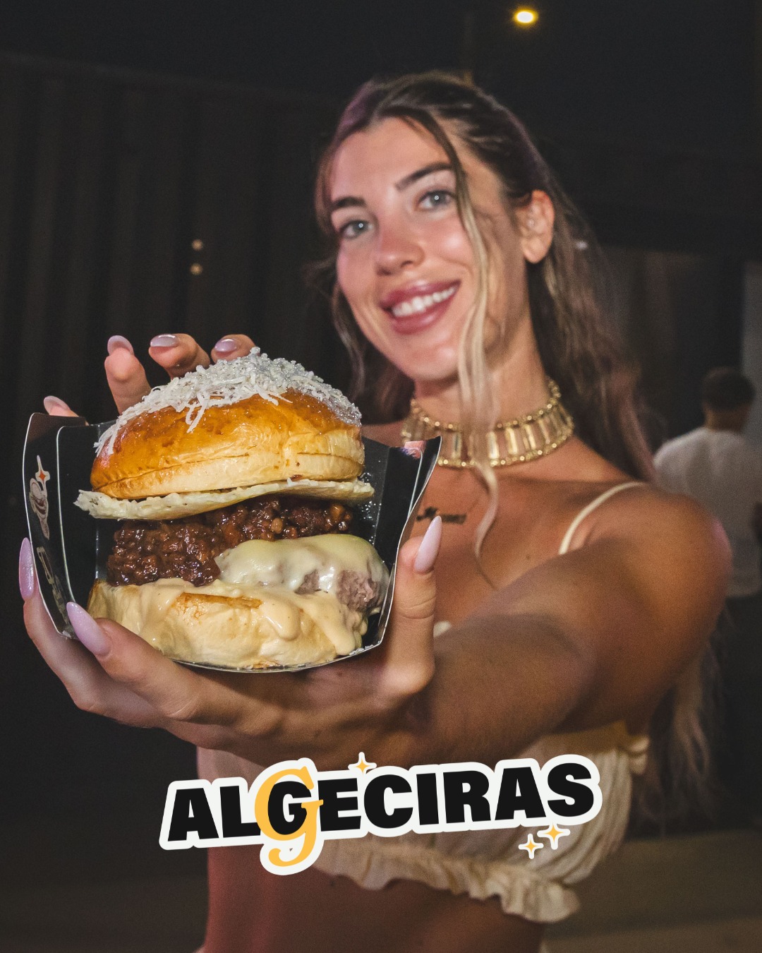 The Champions Burger Facebook ad