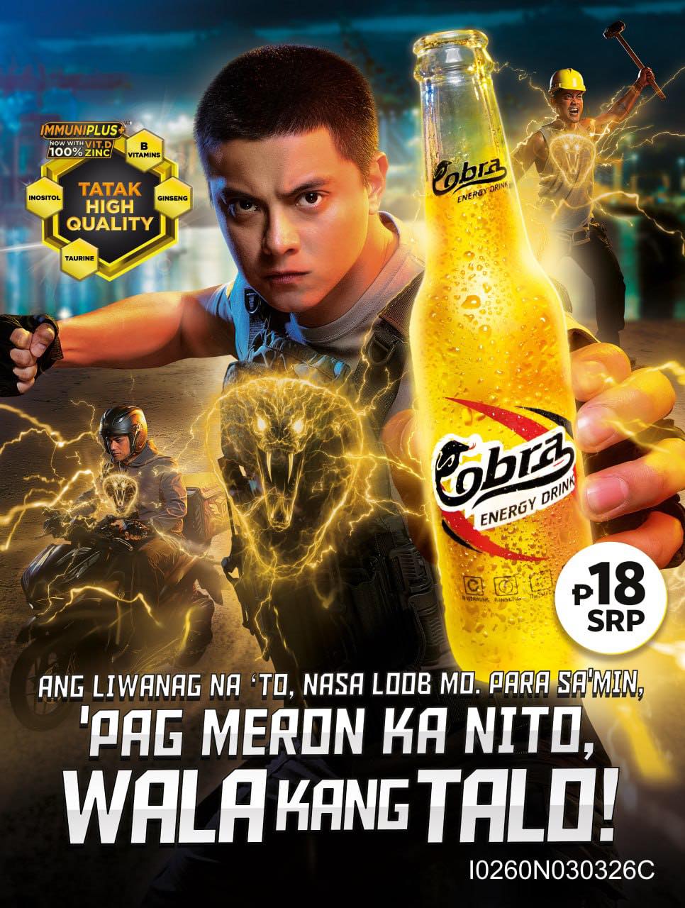 Cobra Energy Drink Facebook ad: Ang liwanag na ‘to, nasa loob mo.