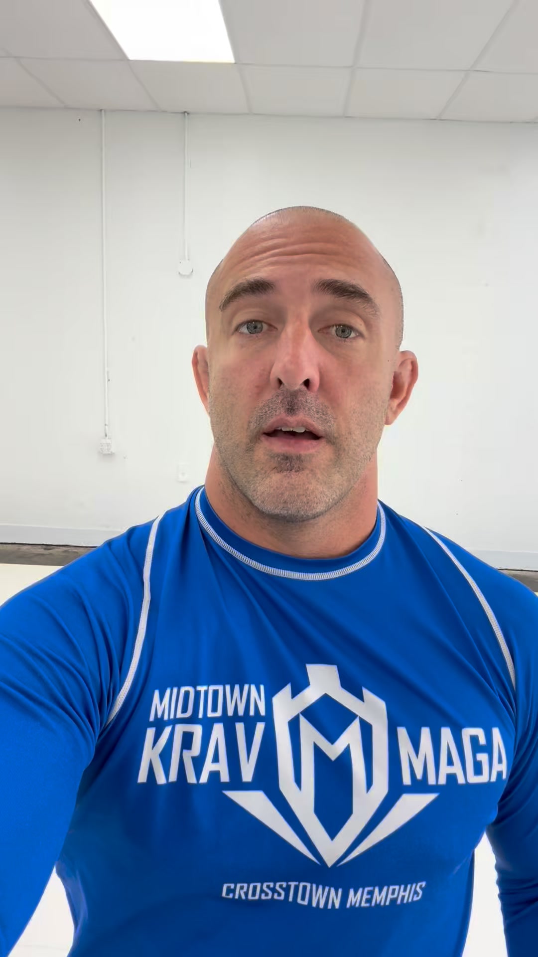 Midtown Krav Maga & Jiu Jitsu Facebook ad: Train Harder. Live longer. Start Today.