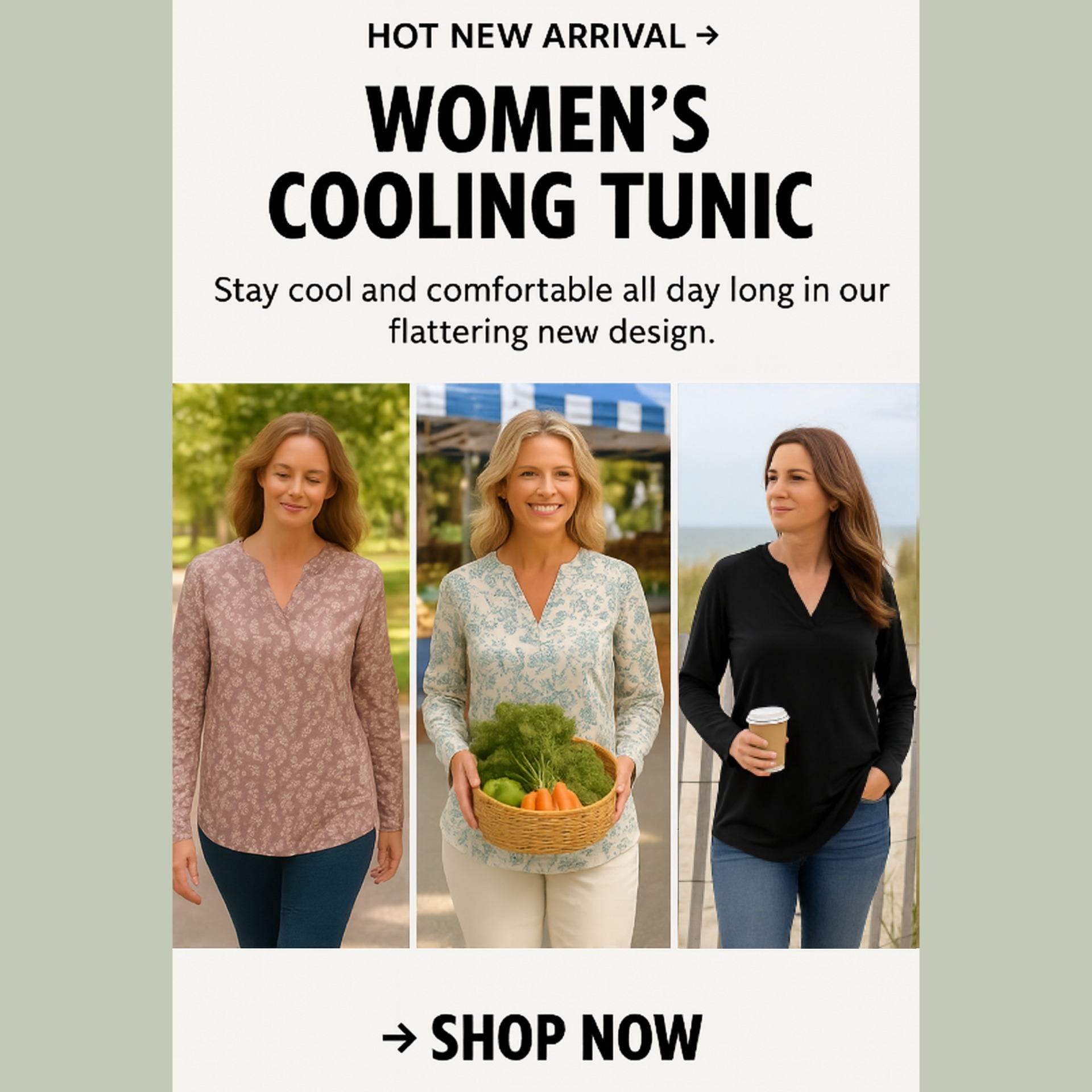 Arctic Cool Facebook ad