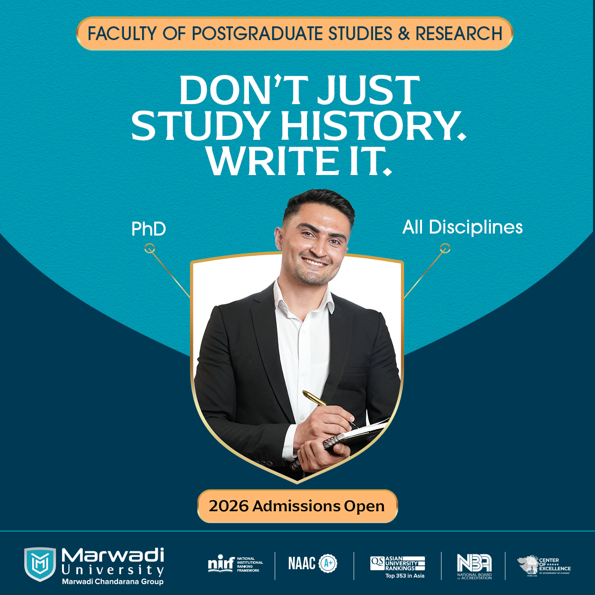 Marwadi University Facebook ad